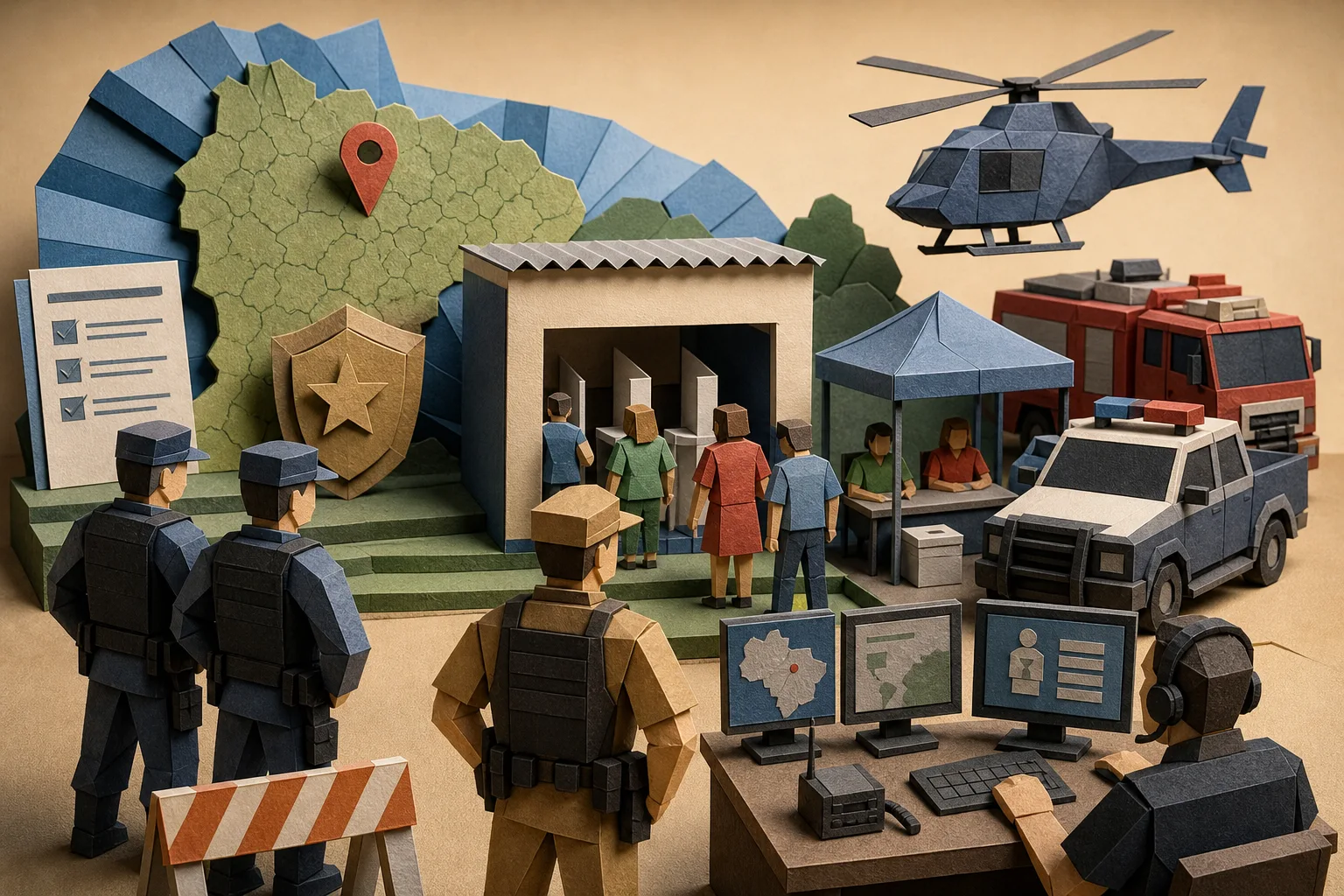 Esquema de segurança mobiliza milhares de policiais no segundo turno do Maranhão