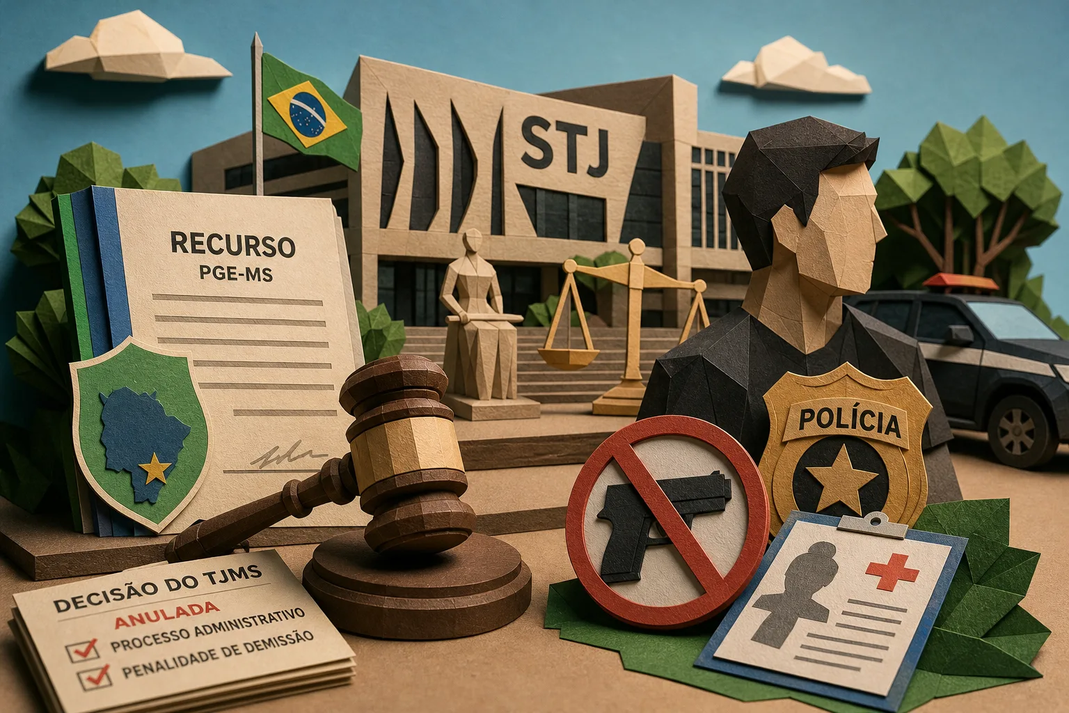 Estado aciona STJ contra reintegração de Tiago Vargas aos quadros da Polícia Civil