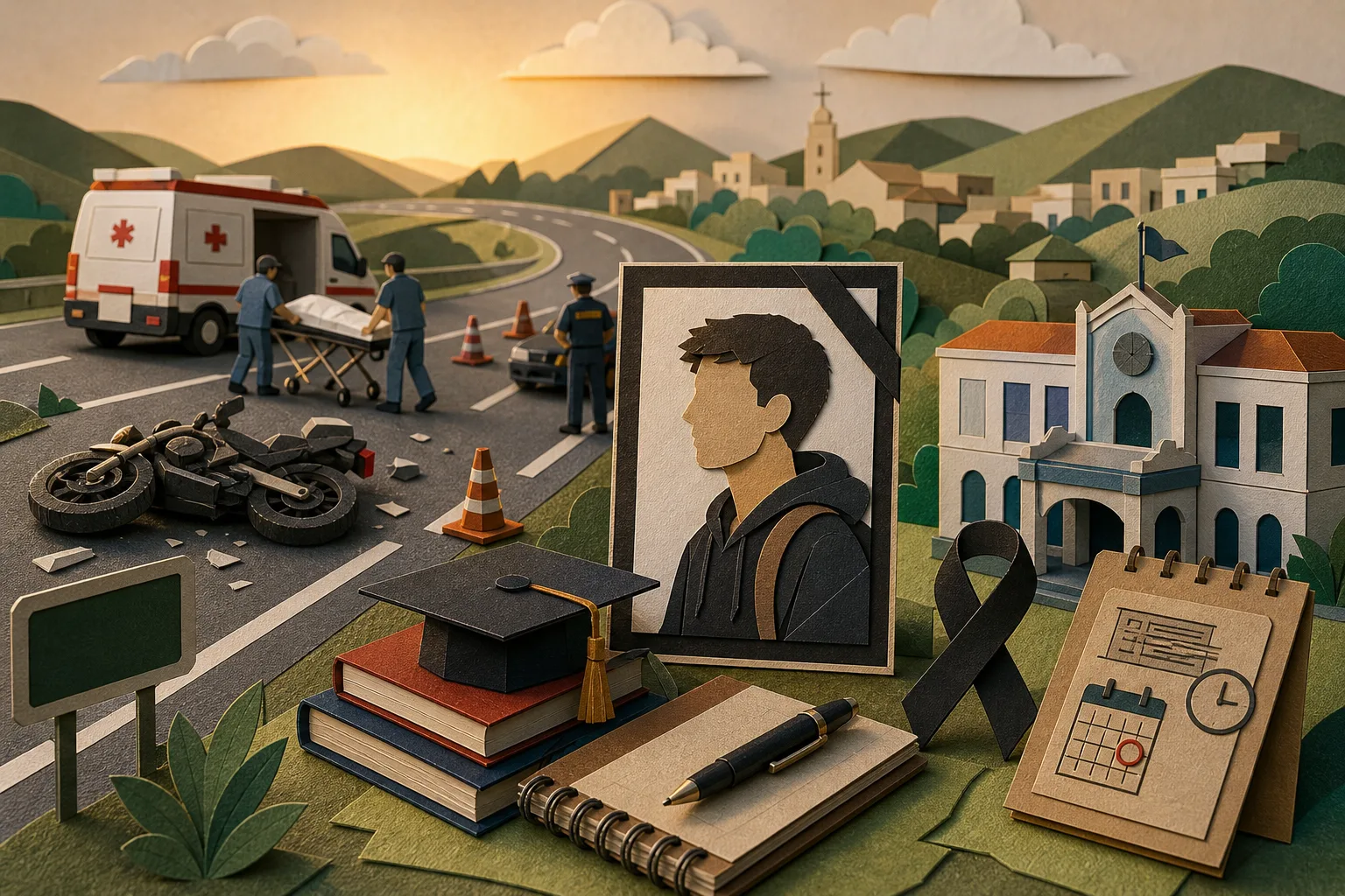 Estudante de 19 anos falece após sofrer queda de motocicleta na BR-232 em São Caetano