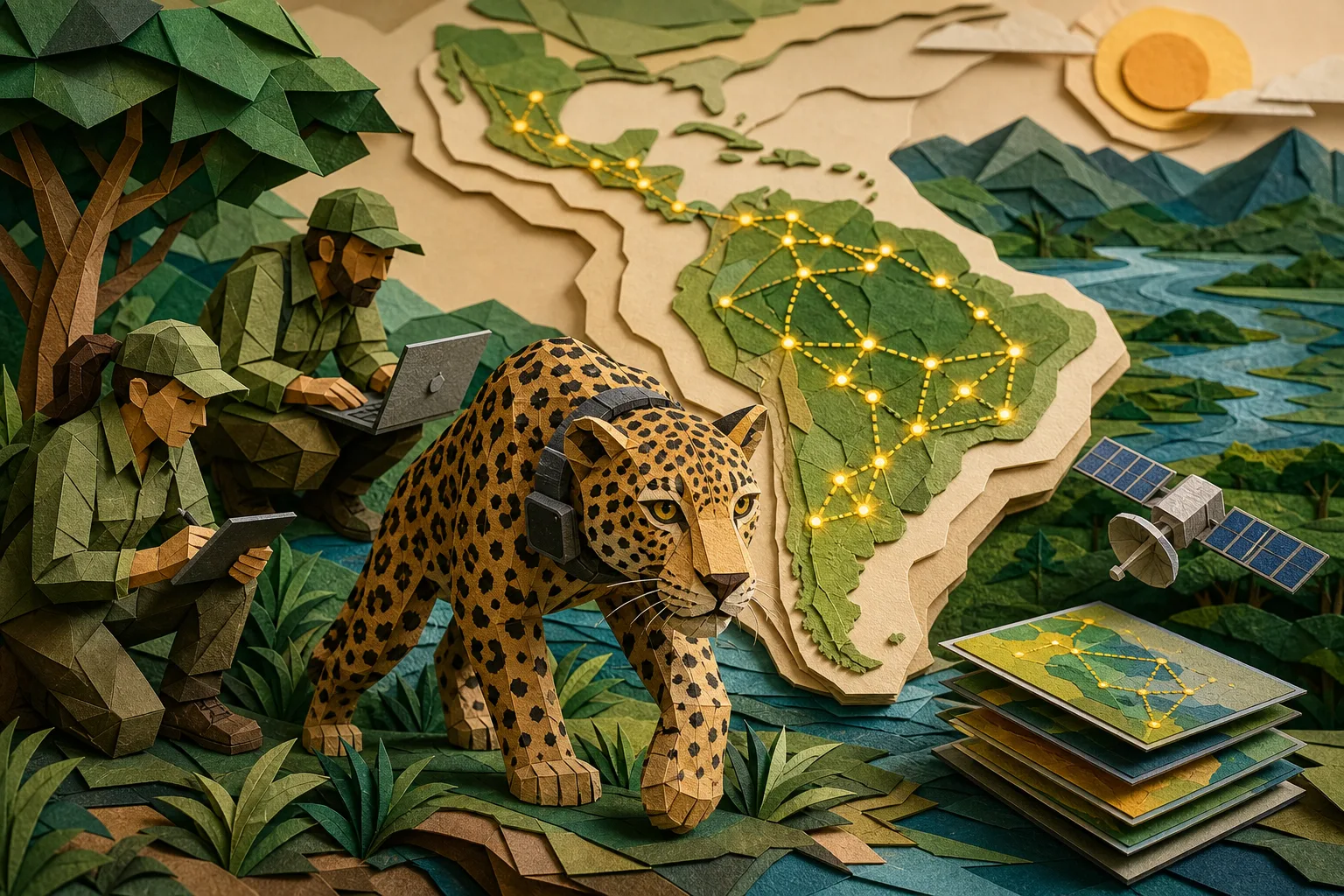 Estudo mapeia corredores ecológicos de onças-pintadas em 11 países americanos
