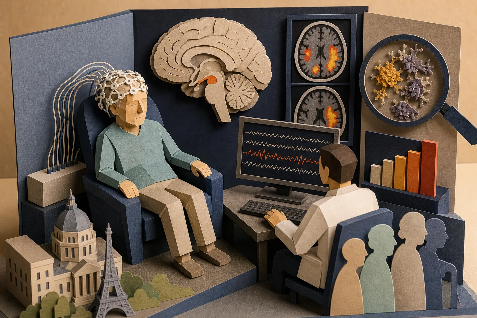 Estudo mostra que atividade elétrica do cérebro sinaliza risco de Alzheimer