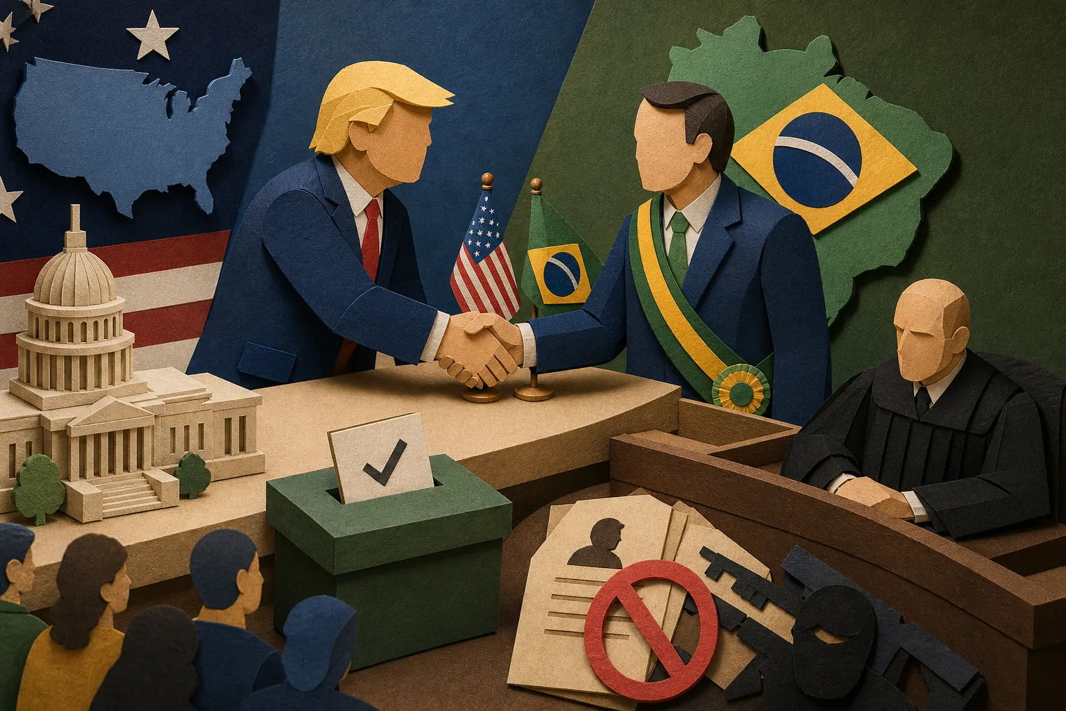 EUA apoiam eleições no Brasil e defendem sanções a Moraes e a facções criminosas