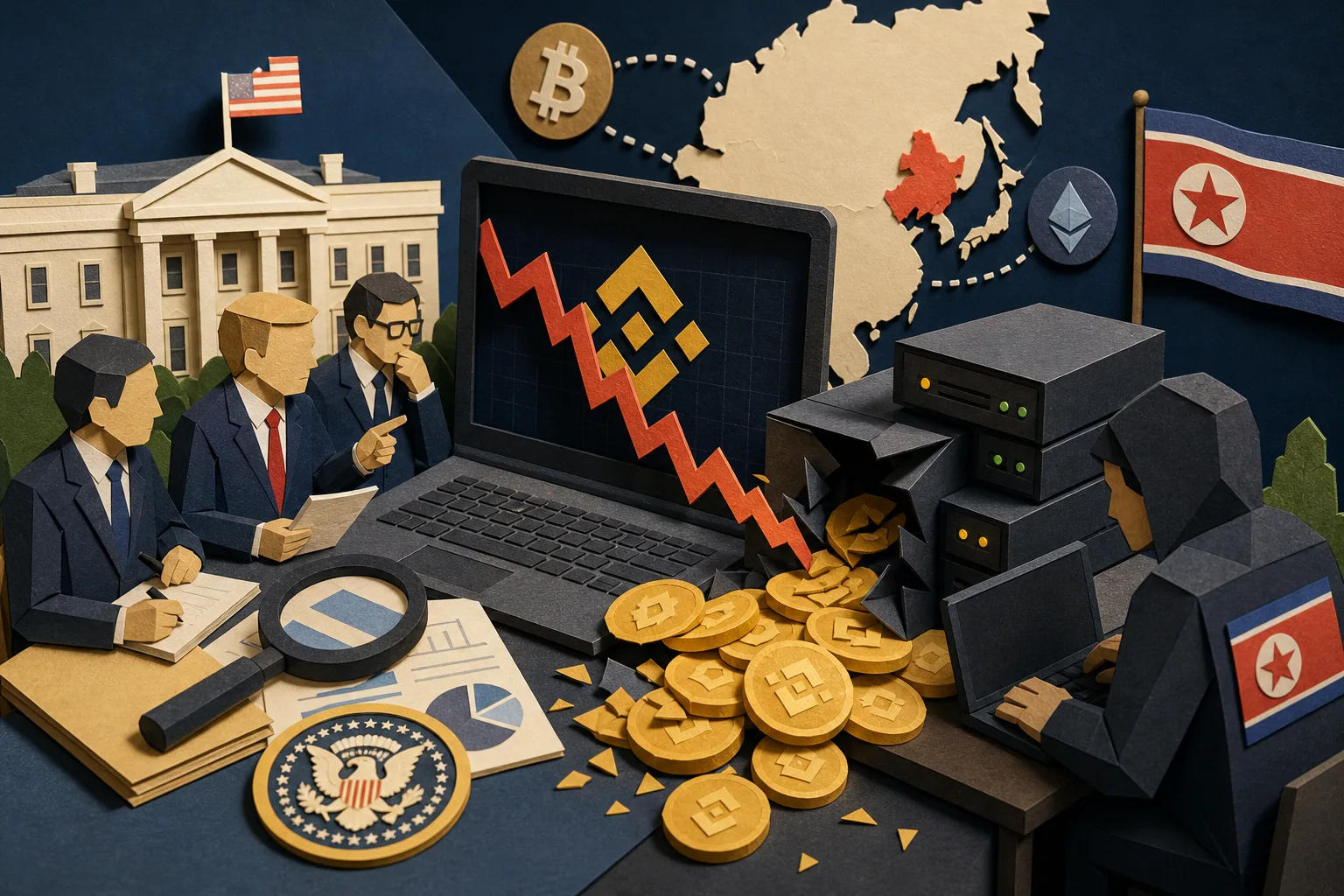 EUA apuram suspeita de envolvimento norte-coreano em roubo bilionário à Binance