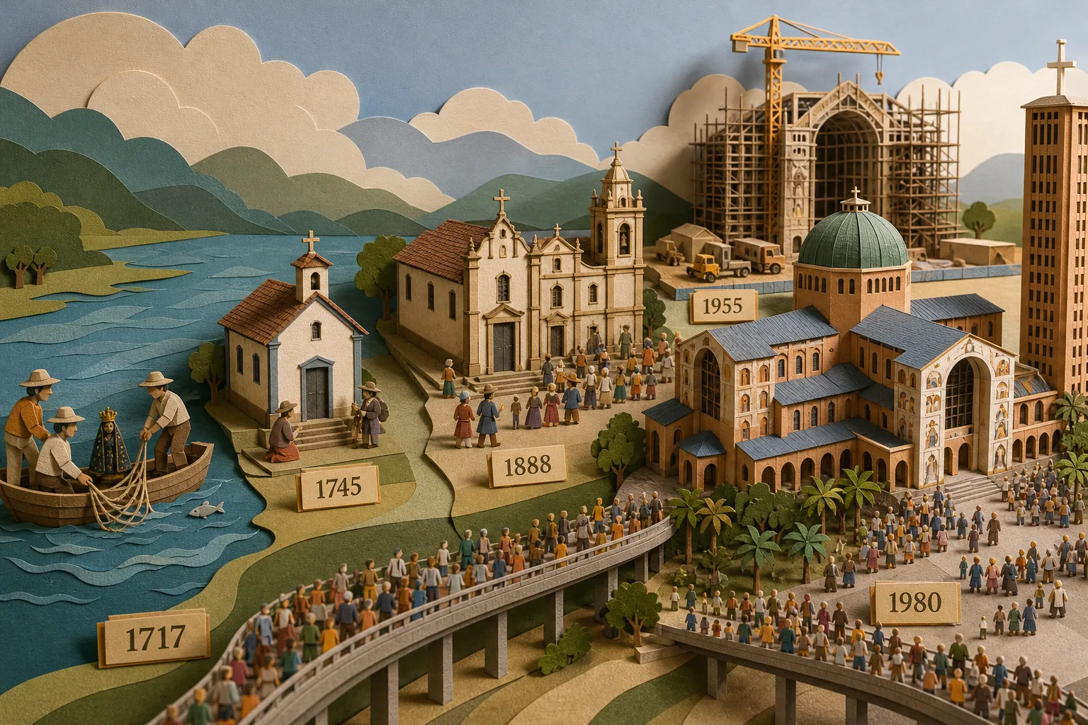 Expansão do Santuário Nacional de Aparecida reflete três séculos de devoção no Brasil