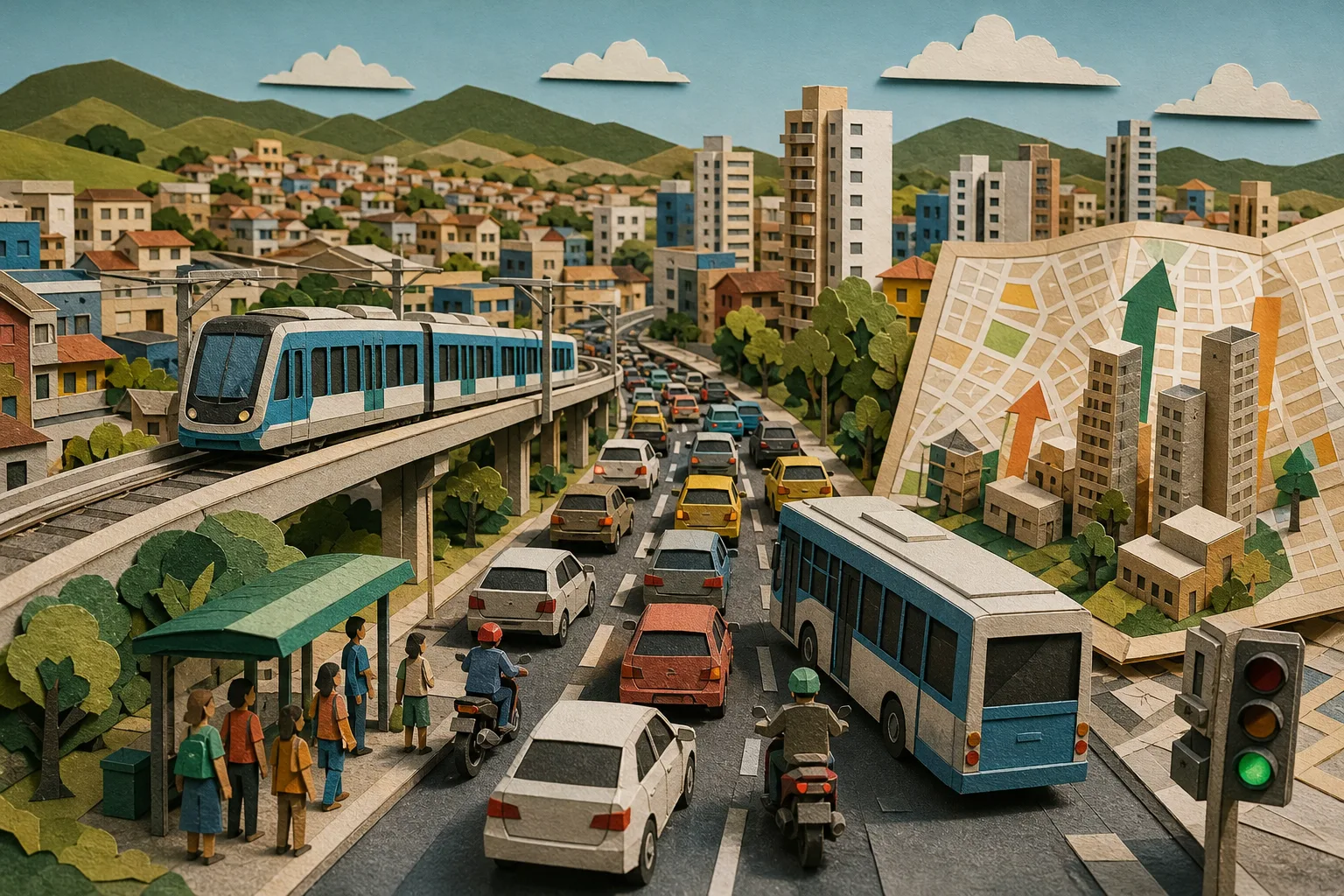 Expansão territorial e aumento populacional pressionam o trânsito em Campina Grande