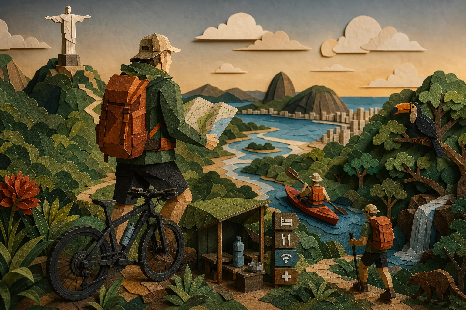 Expedição de 2,2 mil quilômetros testa traçado de megatrilha ecológica no Rio