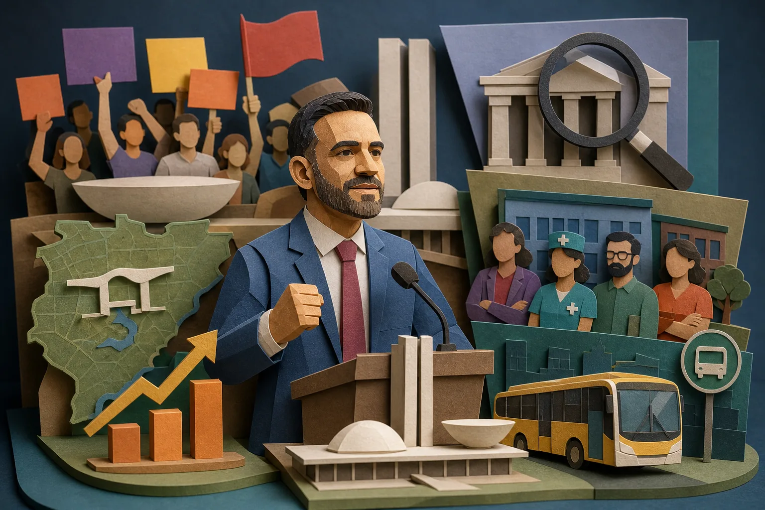 Fábio Felix lidera votação para a Câmara no DF e define prioridades do mandato