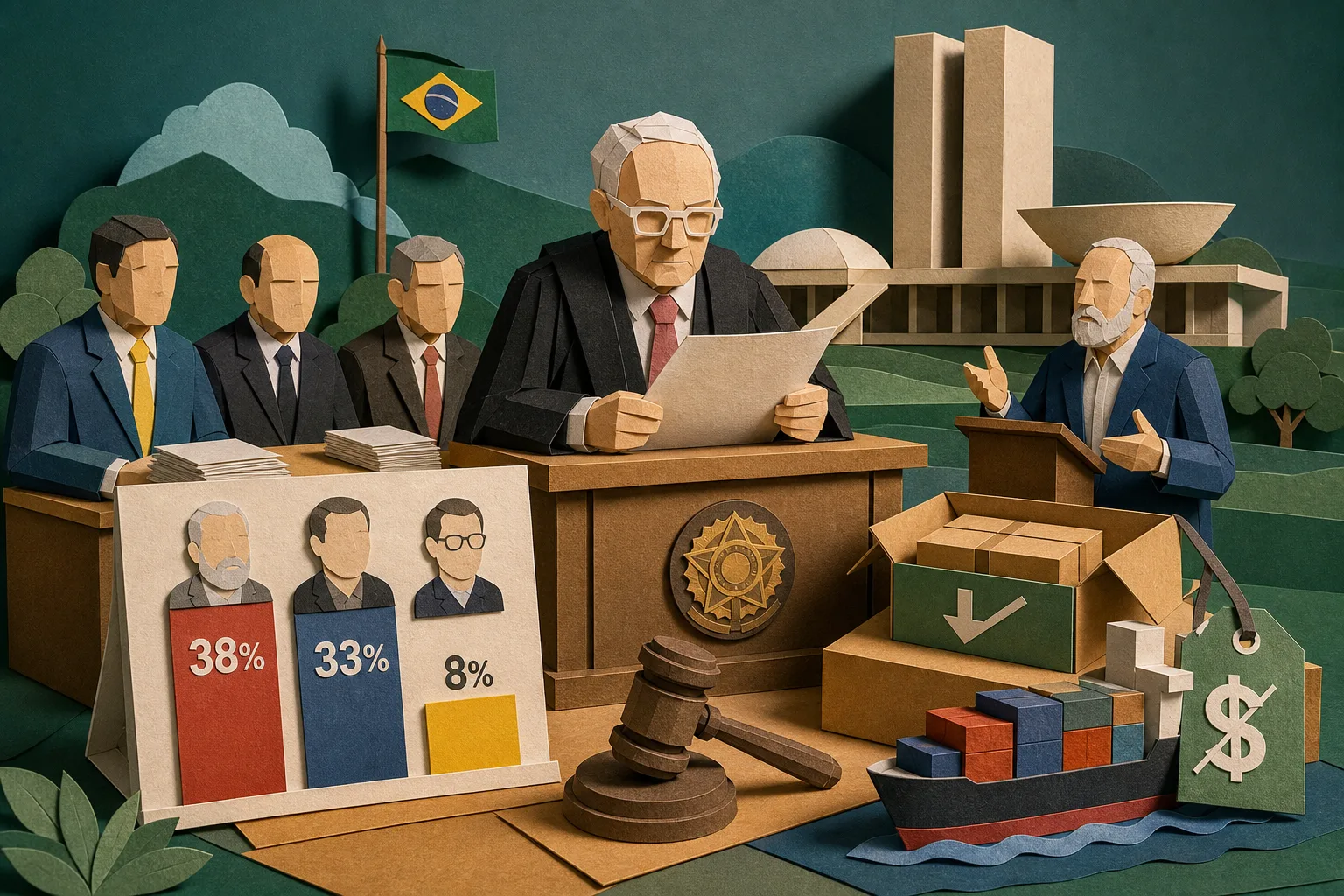 Fachin pede explicações a ministros e Congresso extingue taxa de importação