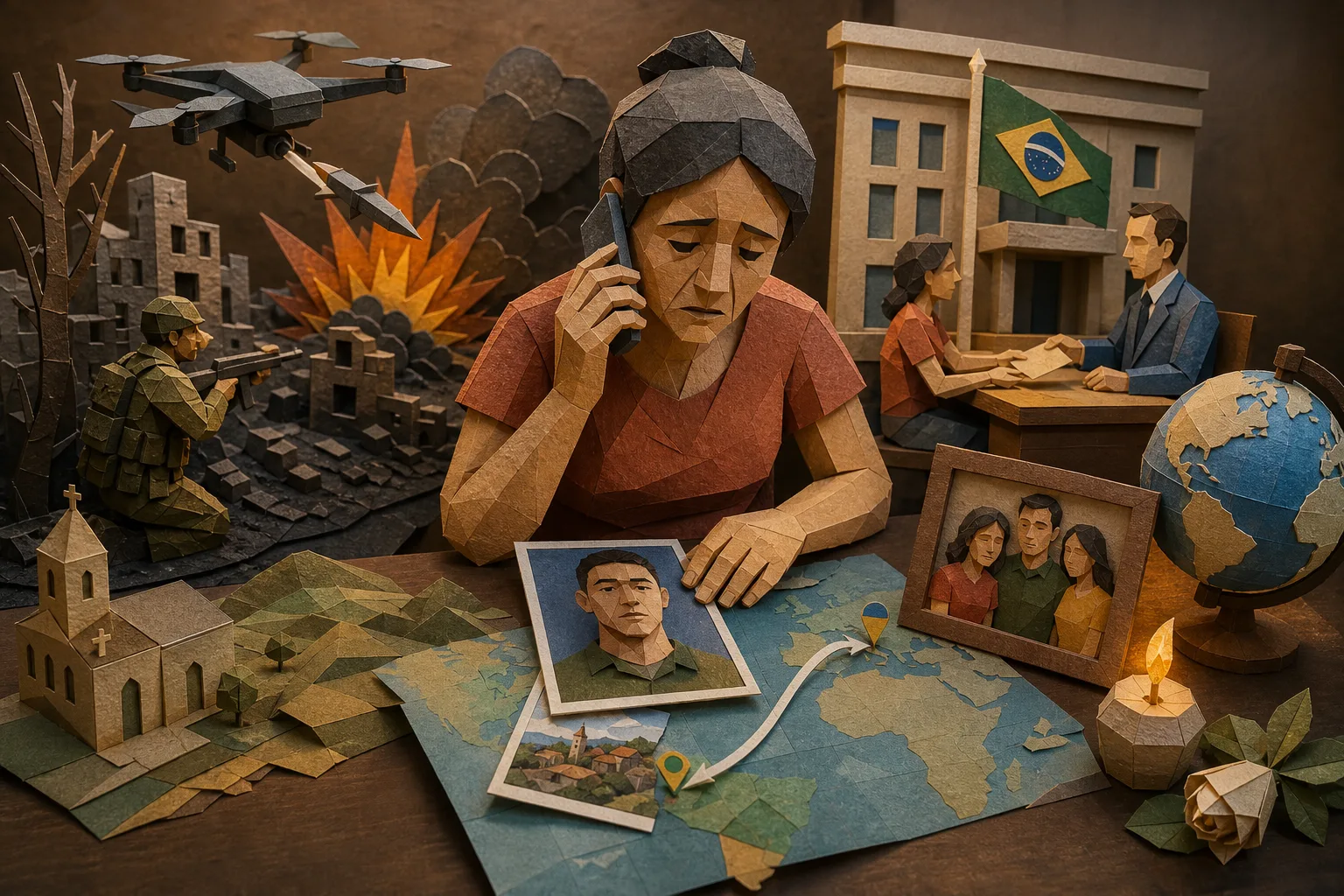 Família de alagoano morto na guerra da Ucrânia mobiliza apoio para repatriação