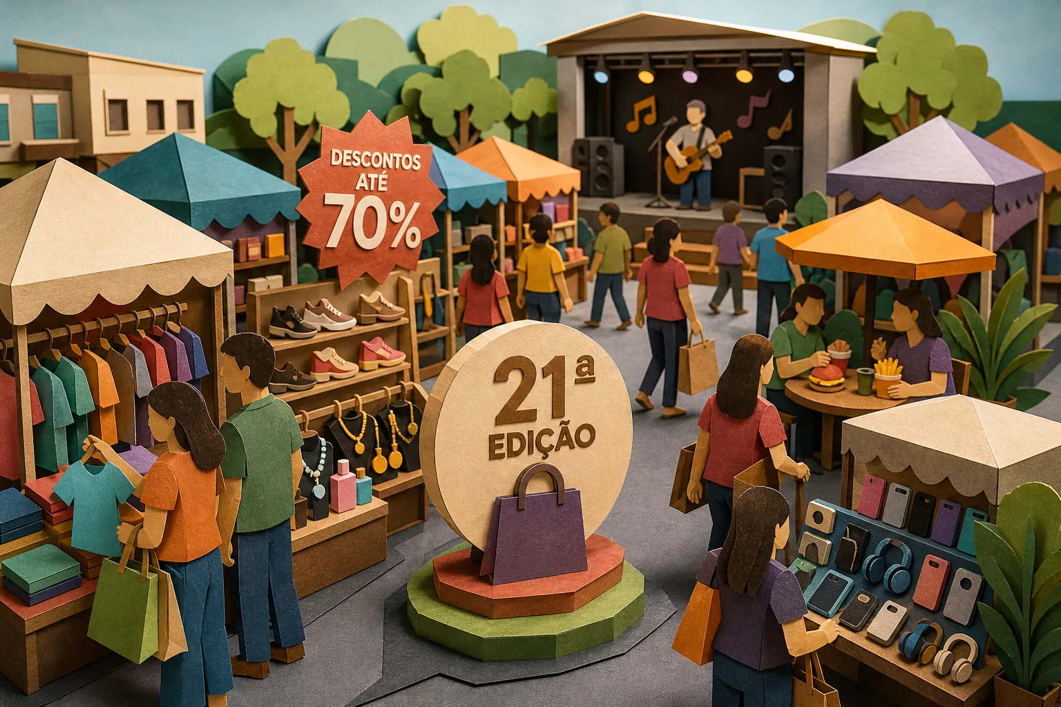 Feira de descontos em Rio das Ostras reúne 60 estandes no feriado de Finados