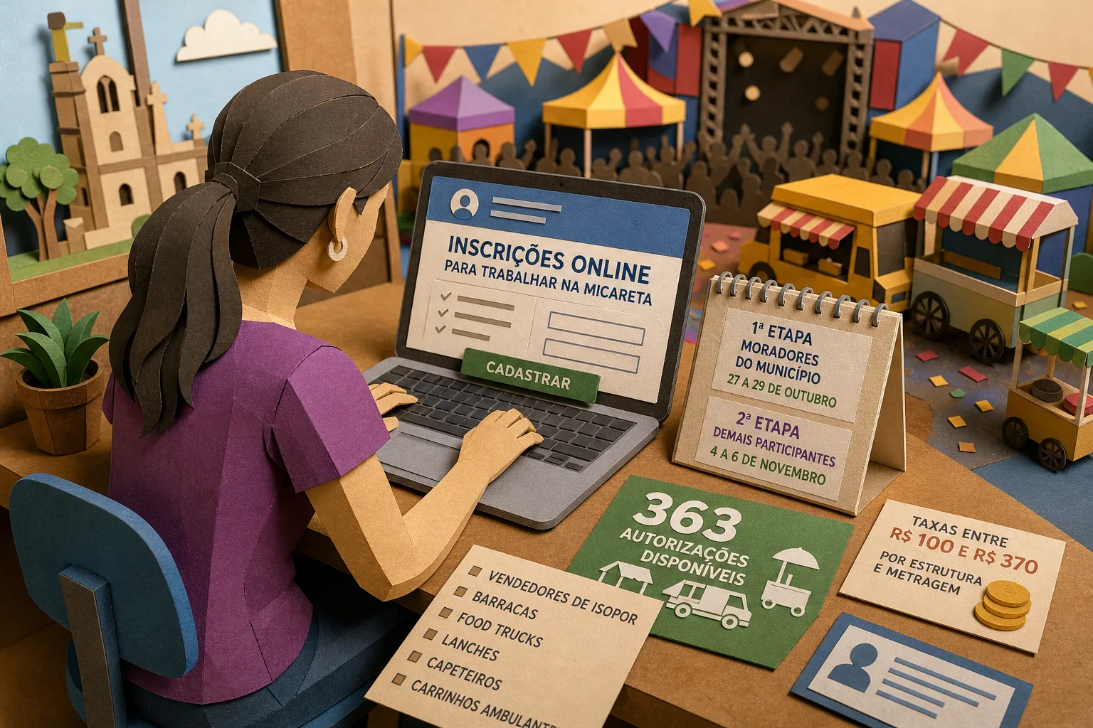 Feira de Santana abre inscrições online para trabalhar na Micareta