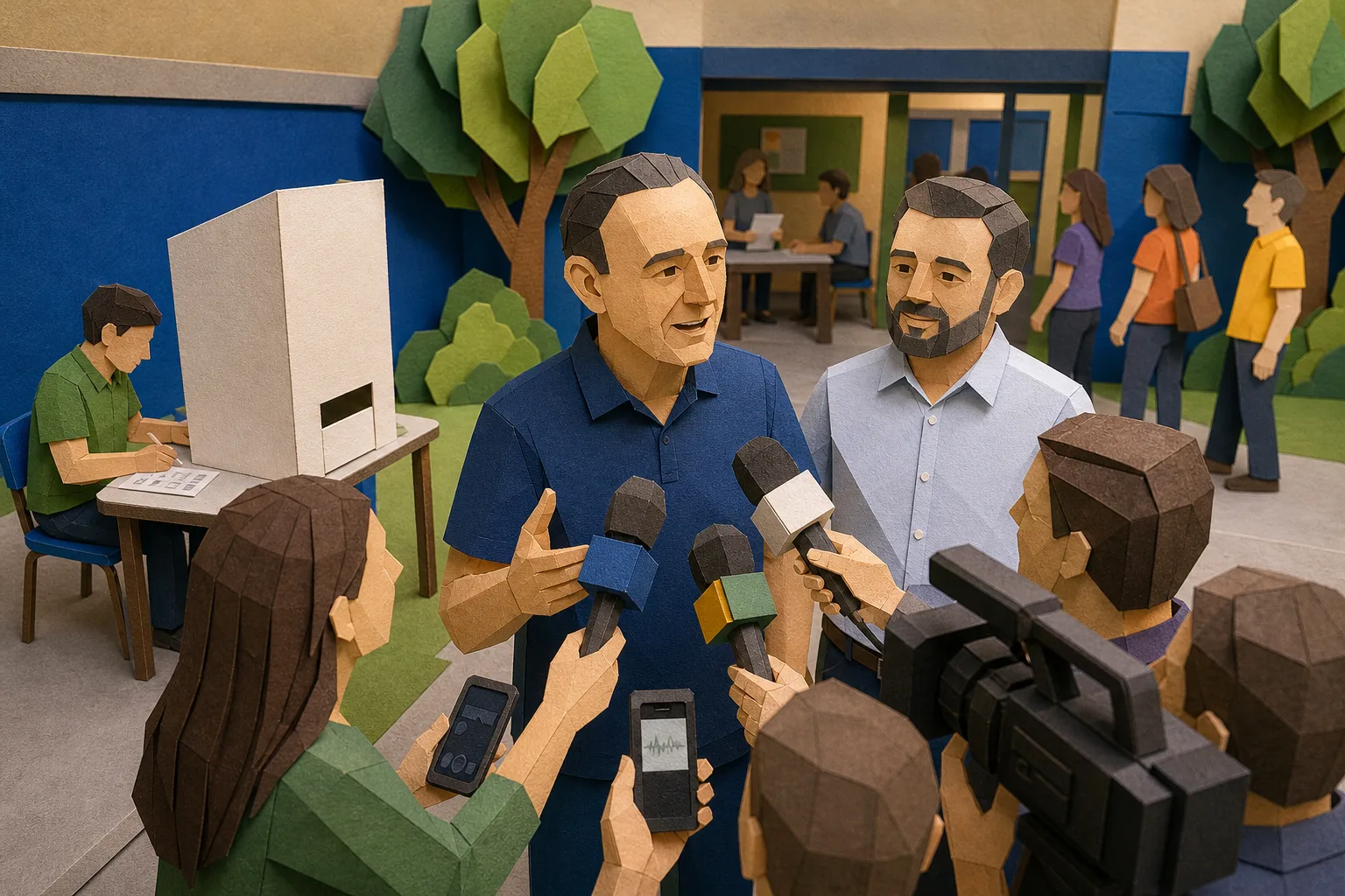 Felicio Ramuth comparece às urnas em São José dos Campos no segundo turno