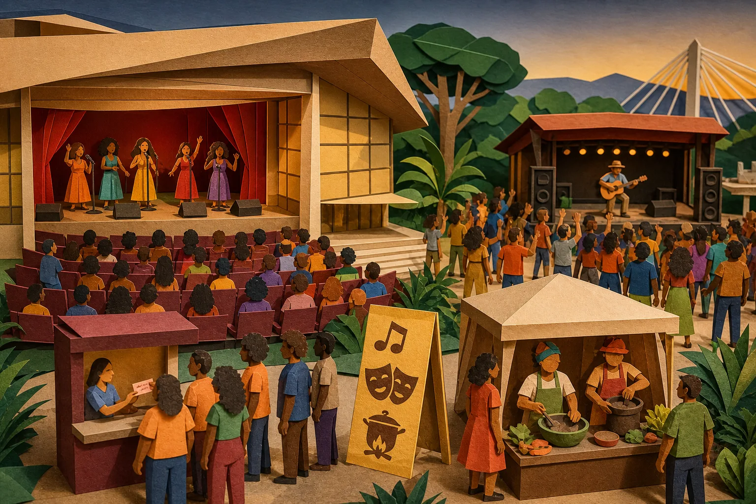 Festival em Roraima reúne música, teatro e atrações nacionais até 20 de setembro