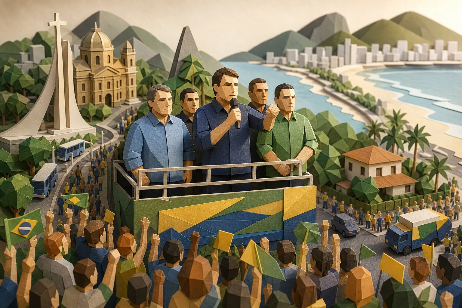 Flávio Bolsonaro cumpre últimos compromissos de campanha em capitais do Sudeste