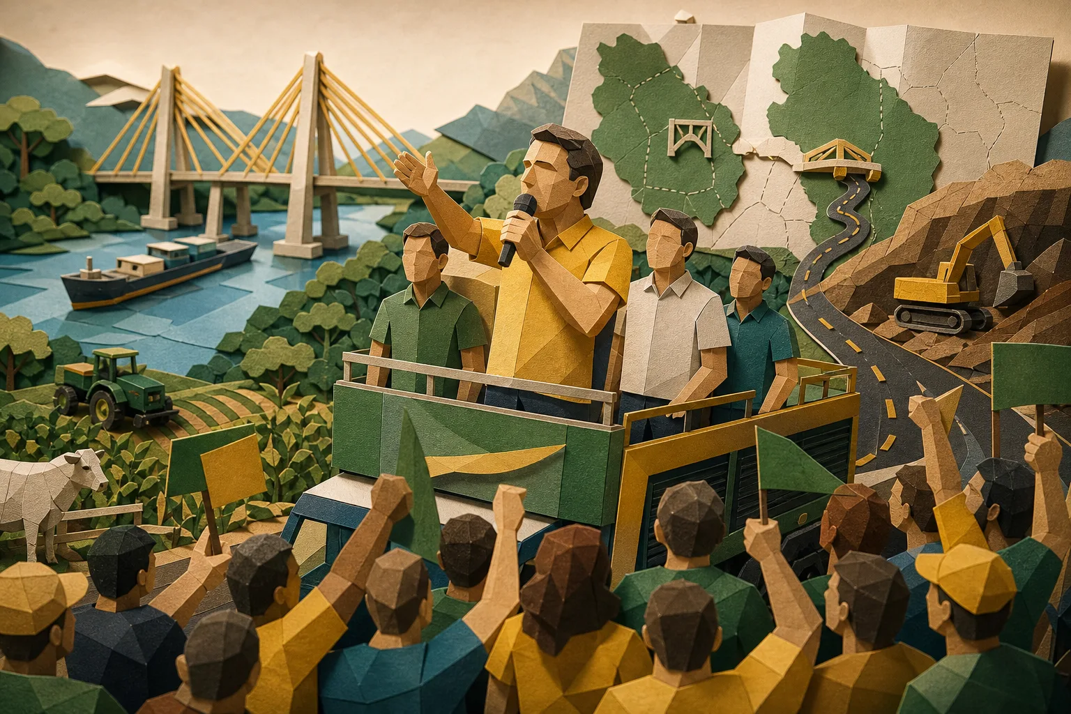 Flávio Bolsonaro visita Marabá e Manaus em compromissos de campanha pelo Norte