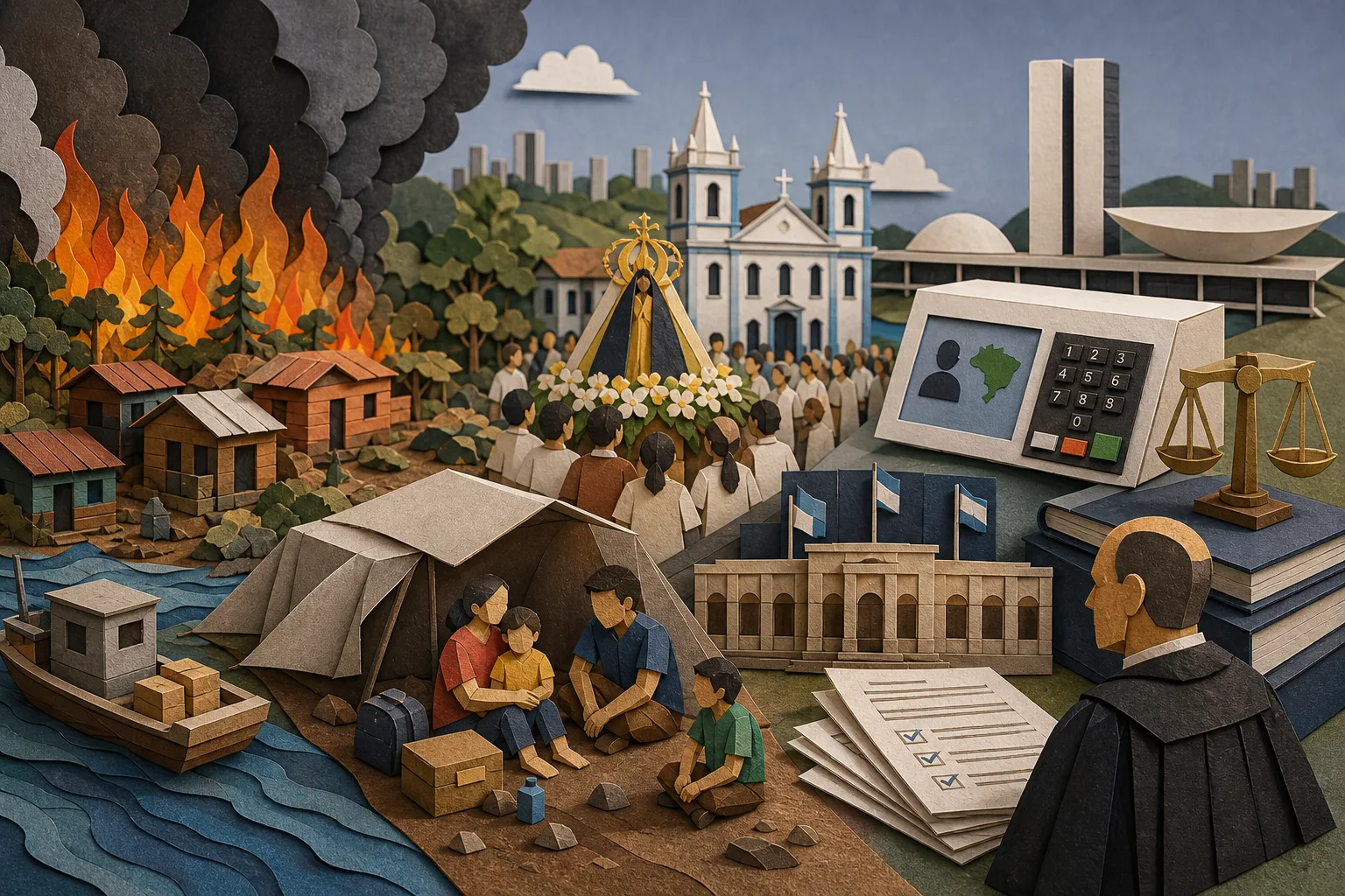 Focos de incêndio atingem cidades paraenses e deixam famílias desabrigadas