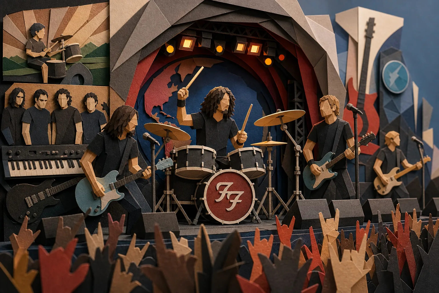 Foo Fighters sobe ao palco do Rock in Rio com o multi-instrumentista Ilan Rubin