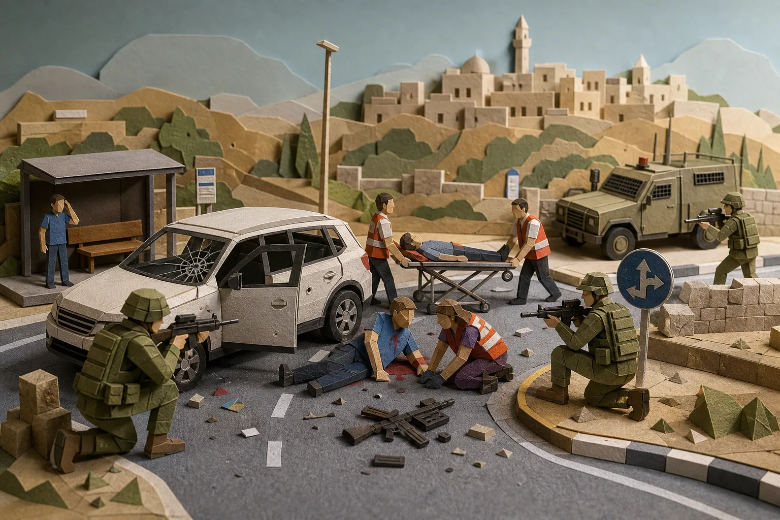 Forças de Israel abatem dois suspeitos de ataque a tiros perto de Hebron