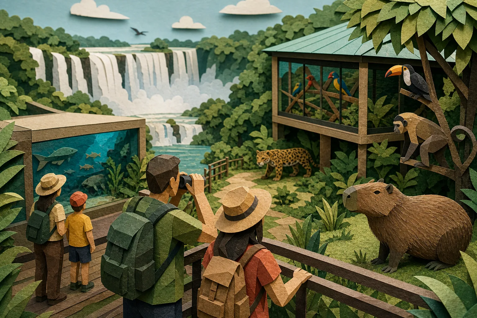 Foz do Iguaçu destaca atrativos com foco em preservação ambiental e vida silvestre