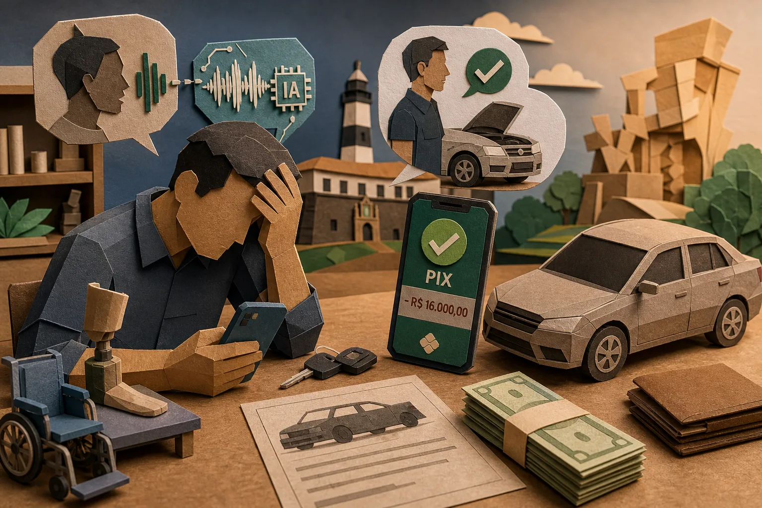 Fraude com clonagem de voz por inteligência artificial gera prejuízo na Bahia