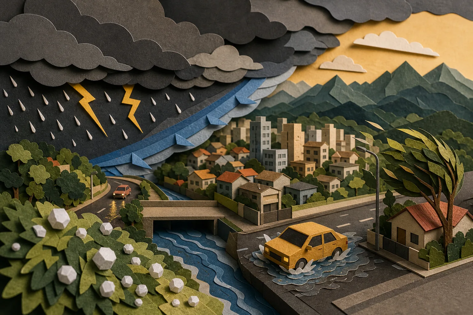 Frente fria traz alerta de tempestade e queda de temperatura ao Vale do Paraíba
