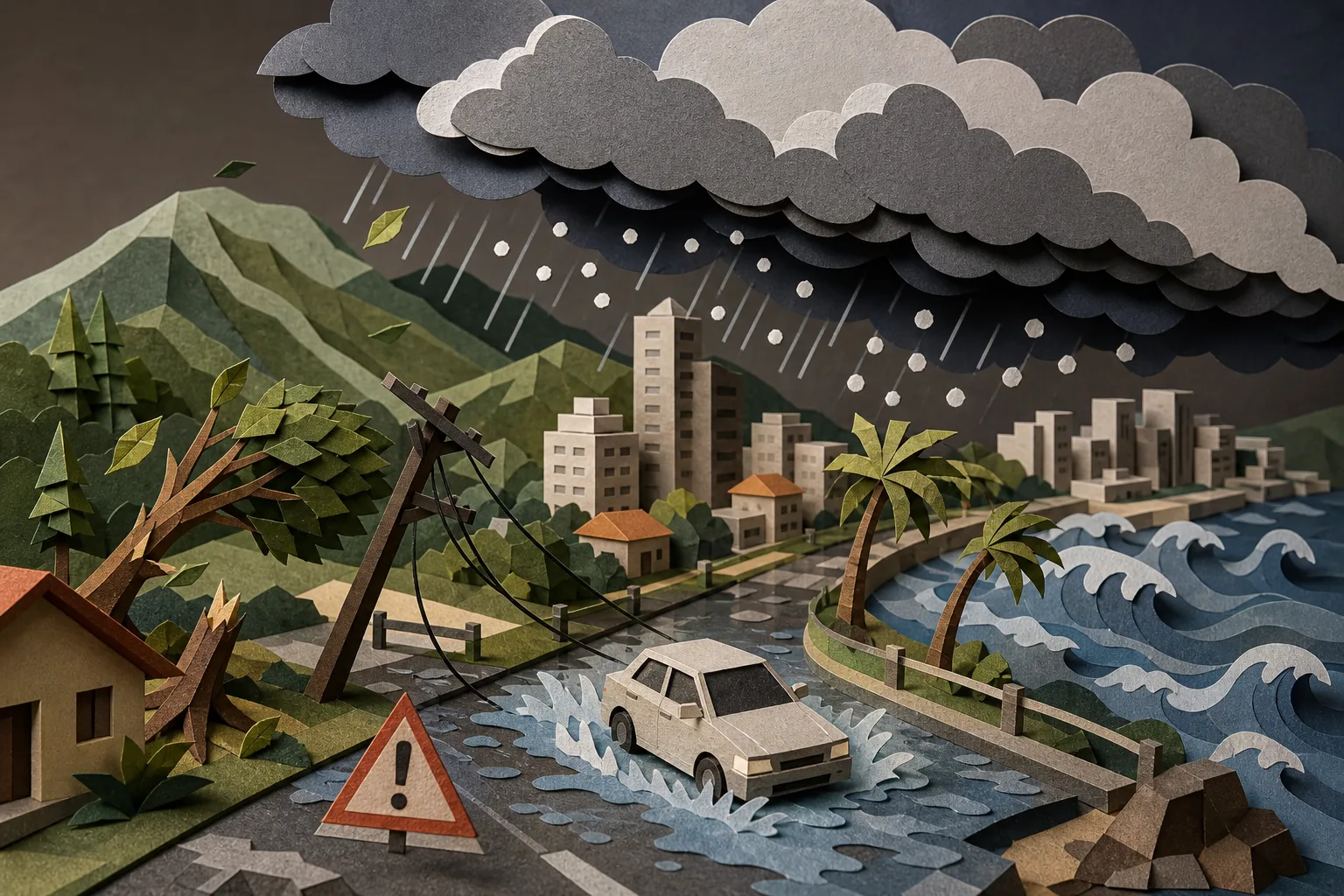 Frente fria traz temporais e derruba temperaturas no leste paulista