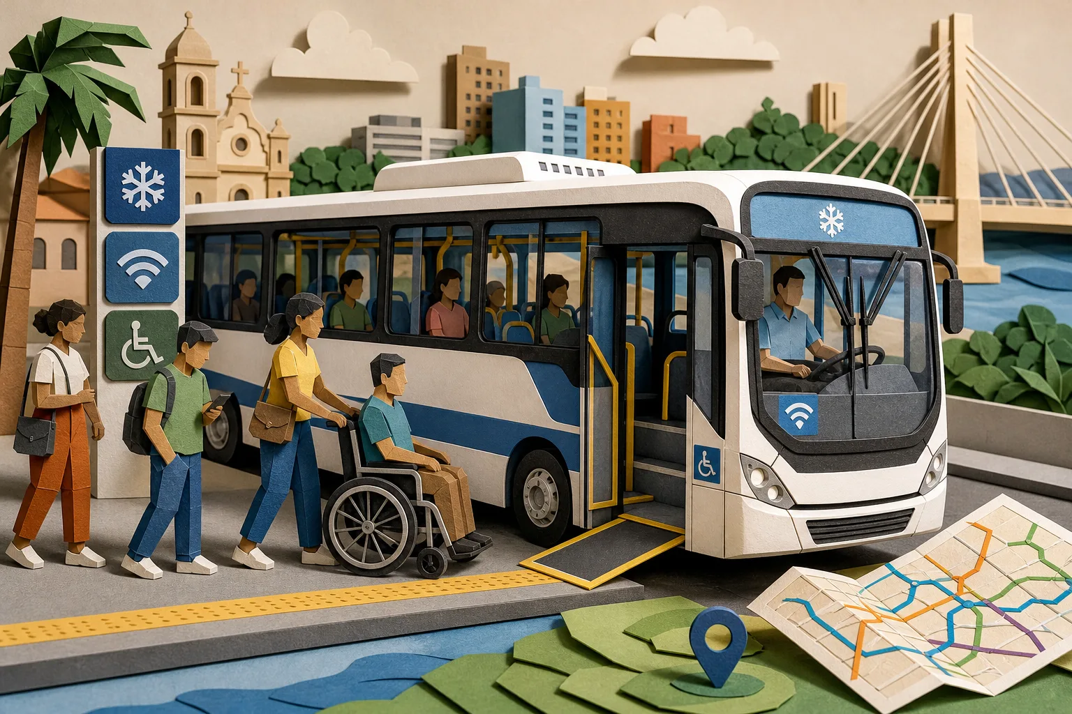 Frota de ônibus da Grande Aracaju ganha 45 novos veículos com ar-condicionado