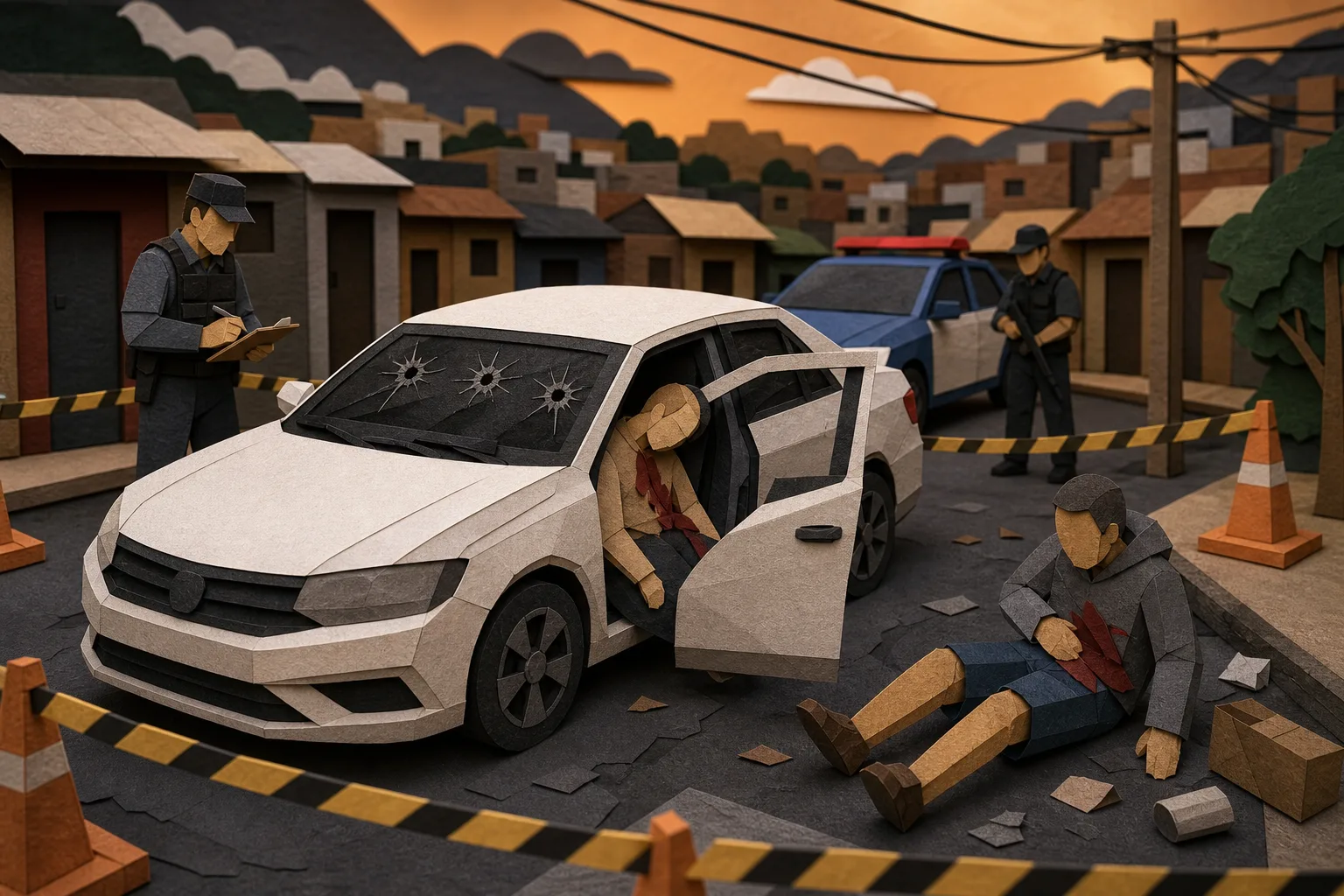 Funcionário da Saúde é morto a tiros dentro de carro na Baixada Fluminense