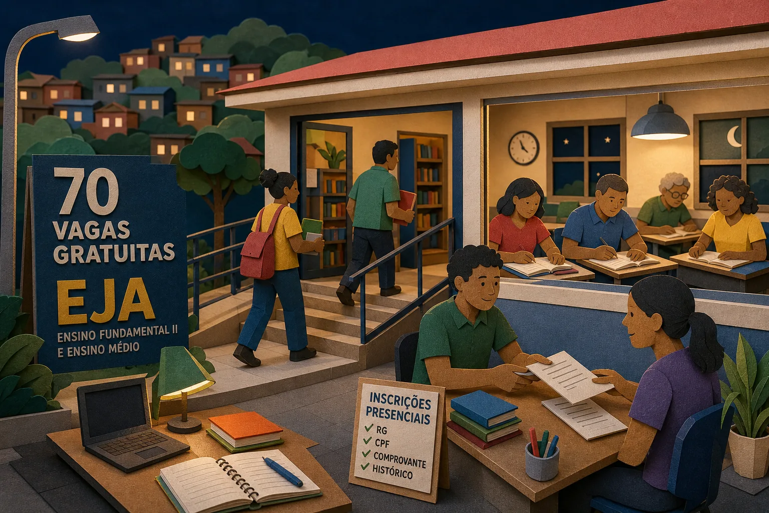 Fundação Bradesco disponibiliza 70 vagas gratuitas na EJA em Salvador