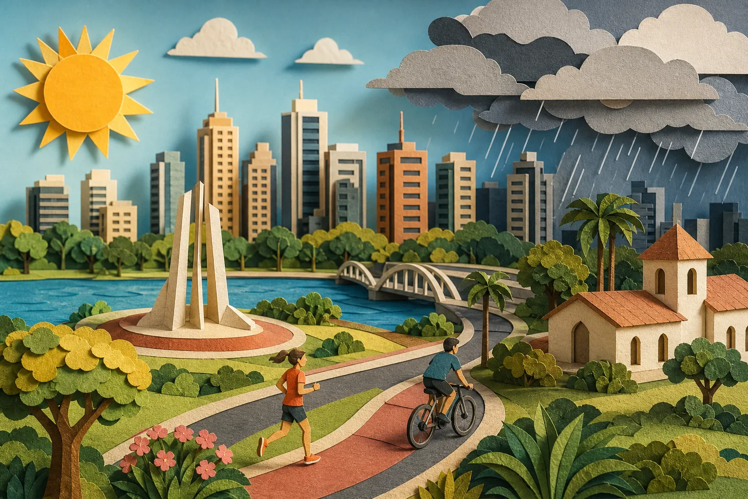 Goiânia tem segunda-feira ensolarada com máxima de 33ºC e sem chance de chuva