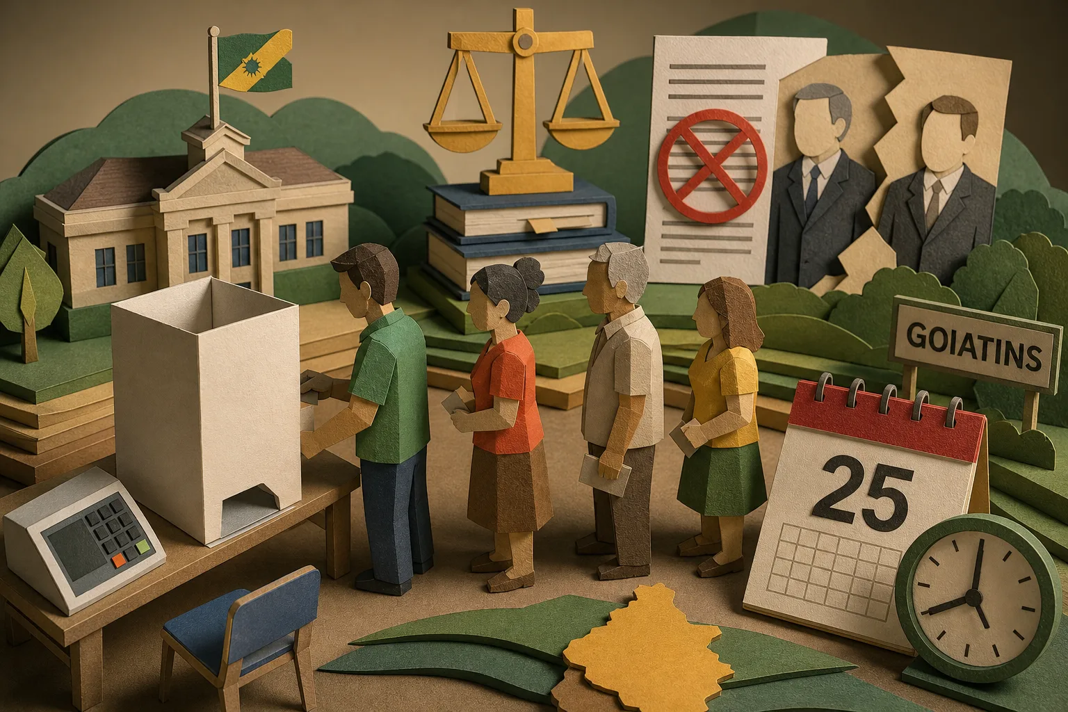 Goiatins define novo prefeito em votação suplementar junto ao segundo turno
