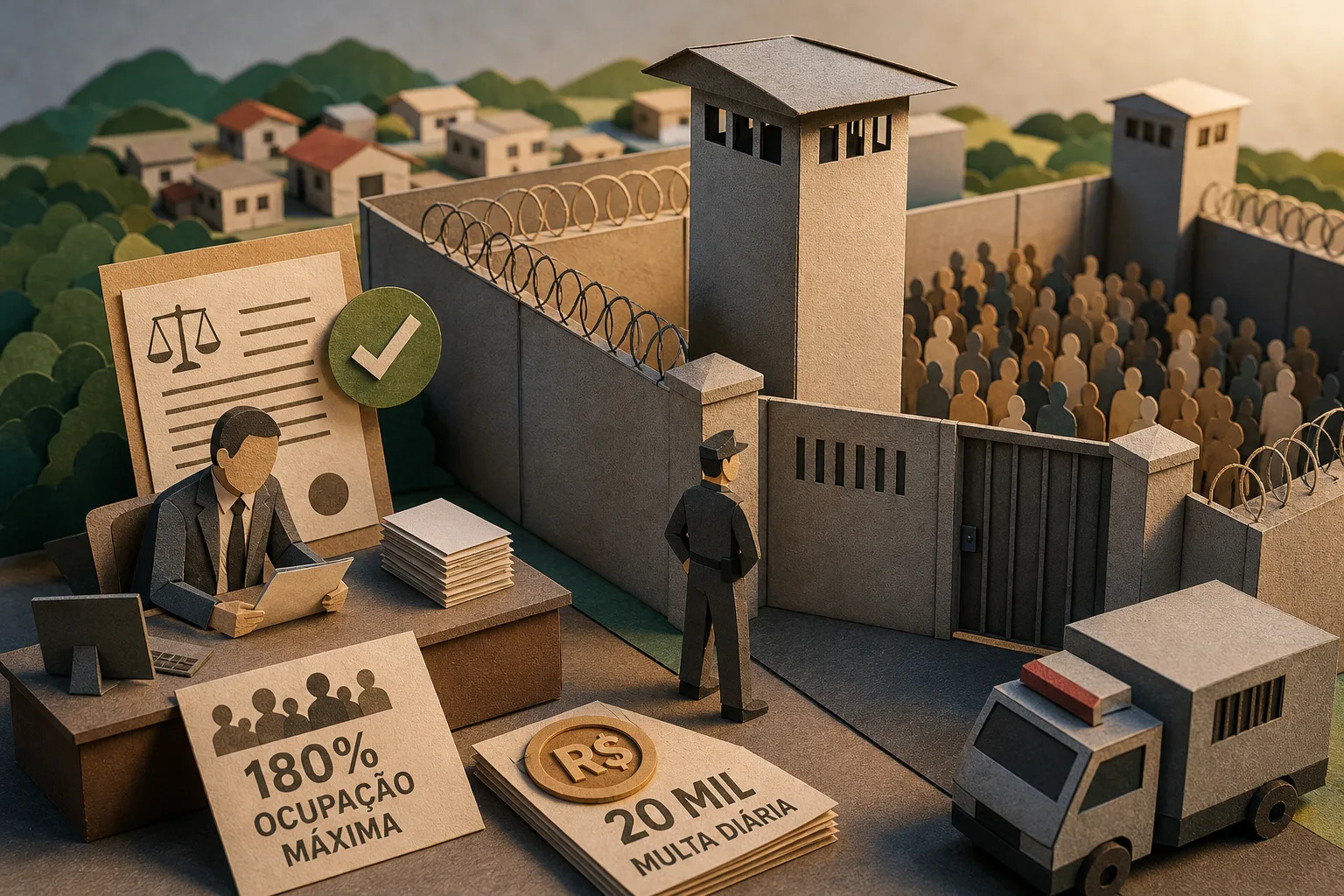 Governo de Minas deve conter superlotação carcerária em presídio de Alfenas