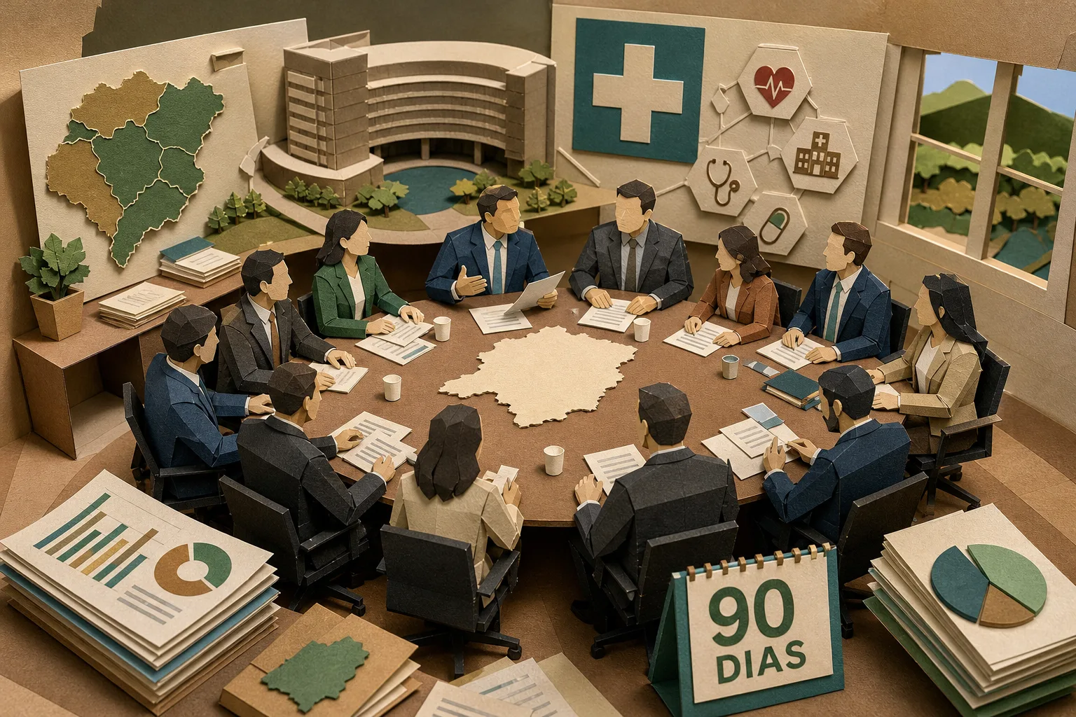 Governo eleito de Minas Gerais inicia reuniões de transição com foco na saúde