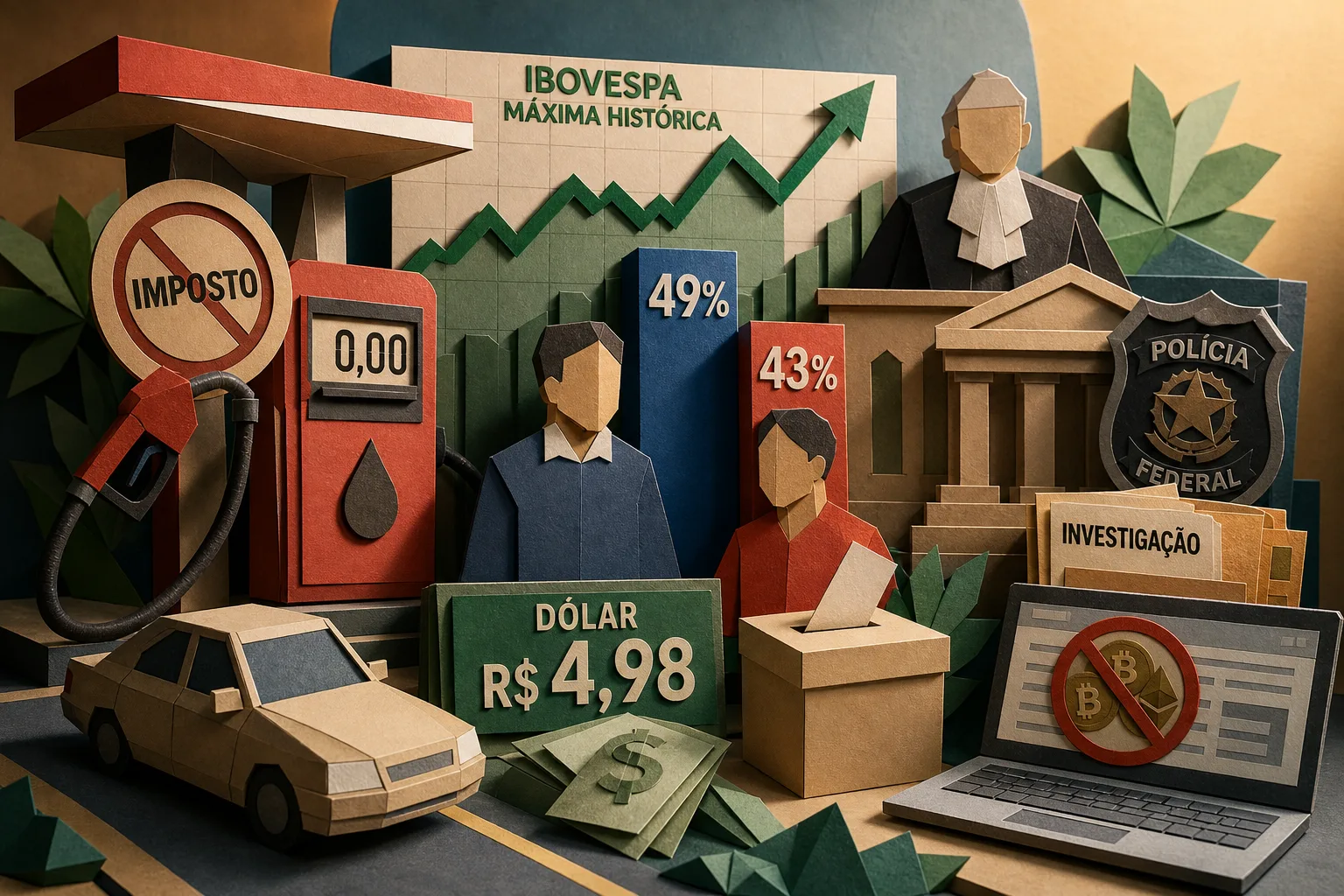 Governo zera imposto da gasolina e pesquisa eleitoral movimenta o mercado financeiro