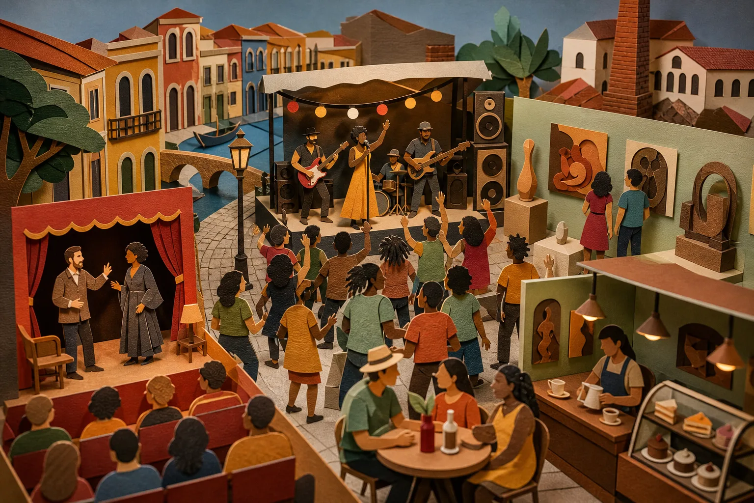 Grande Recife concentra eventos de artes visuais, teatro e apresentações musicais