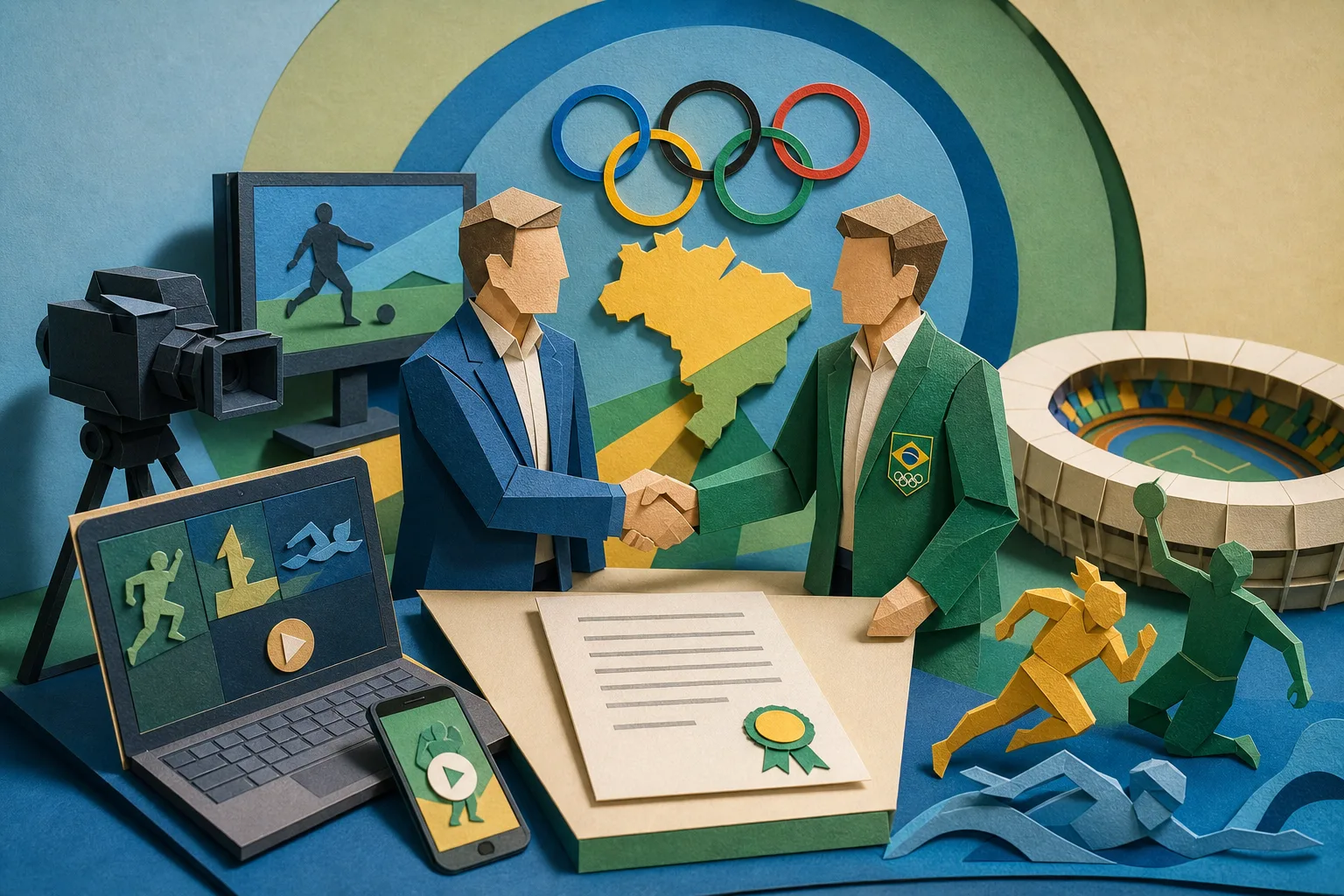 Grupo Globo e comitê nacional fecham aliança para ampliar cobertura do esporte olímpico