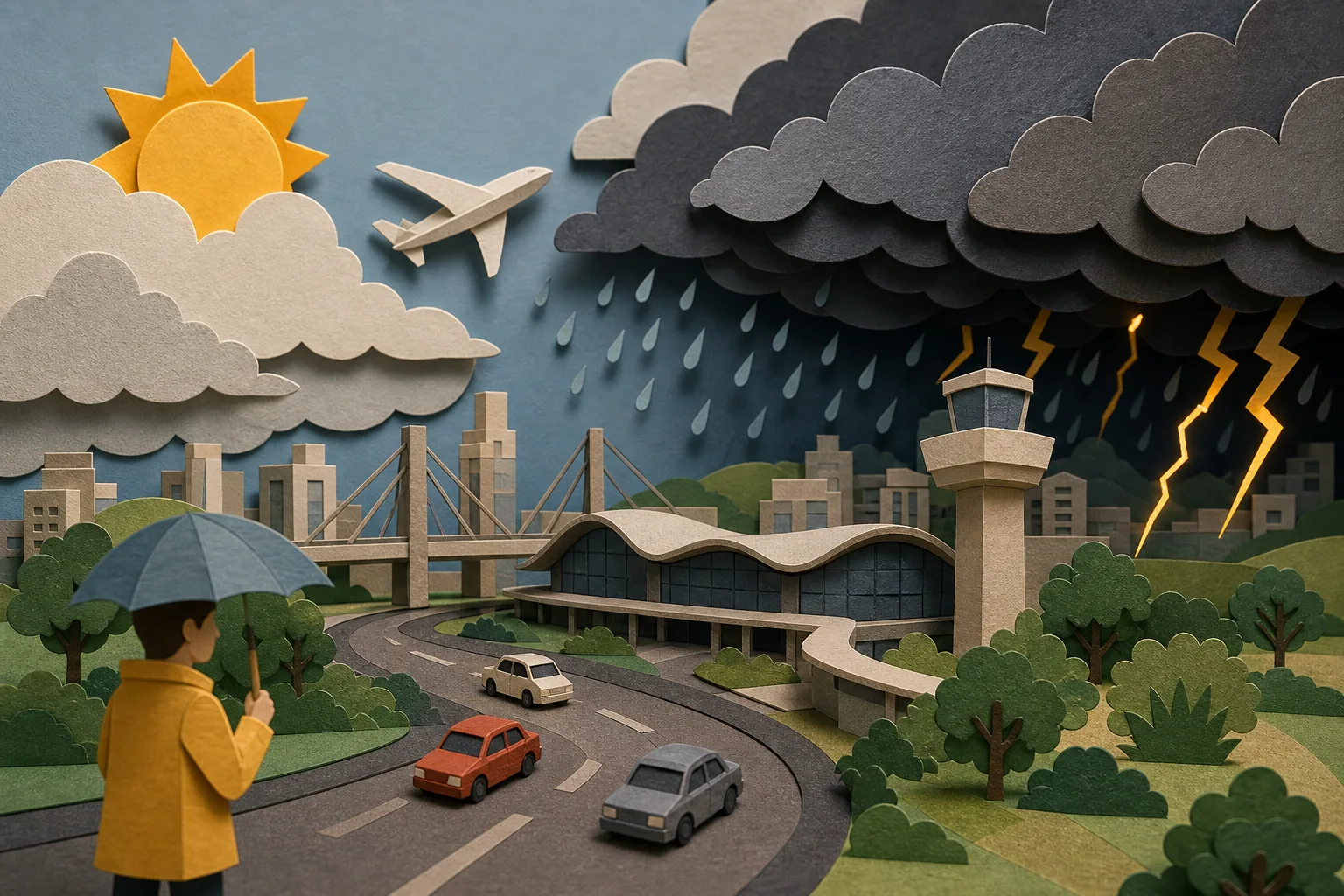 Guarulhos tem quarta-feira com máxima de 23ºC e risco de trovoadas isoladas