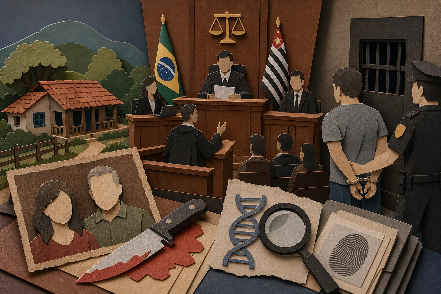 Homem acusado de duplo homicídio qualificado vai a julgamento em Bragança Paulista