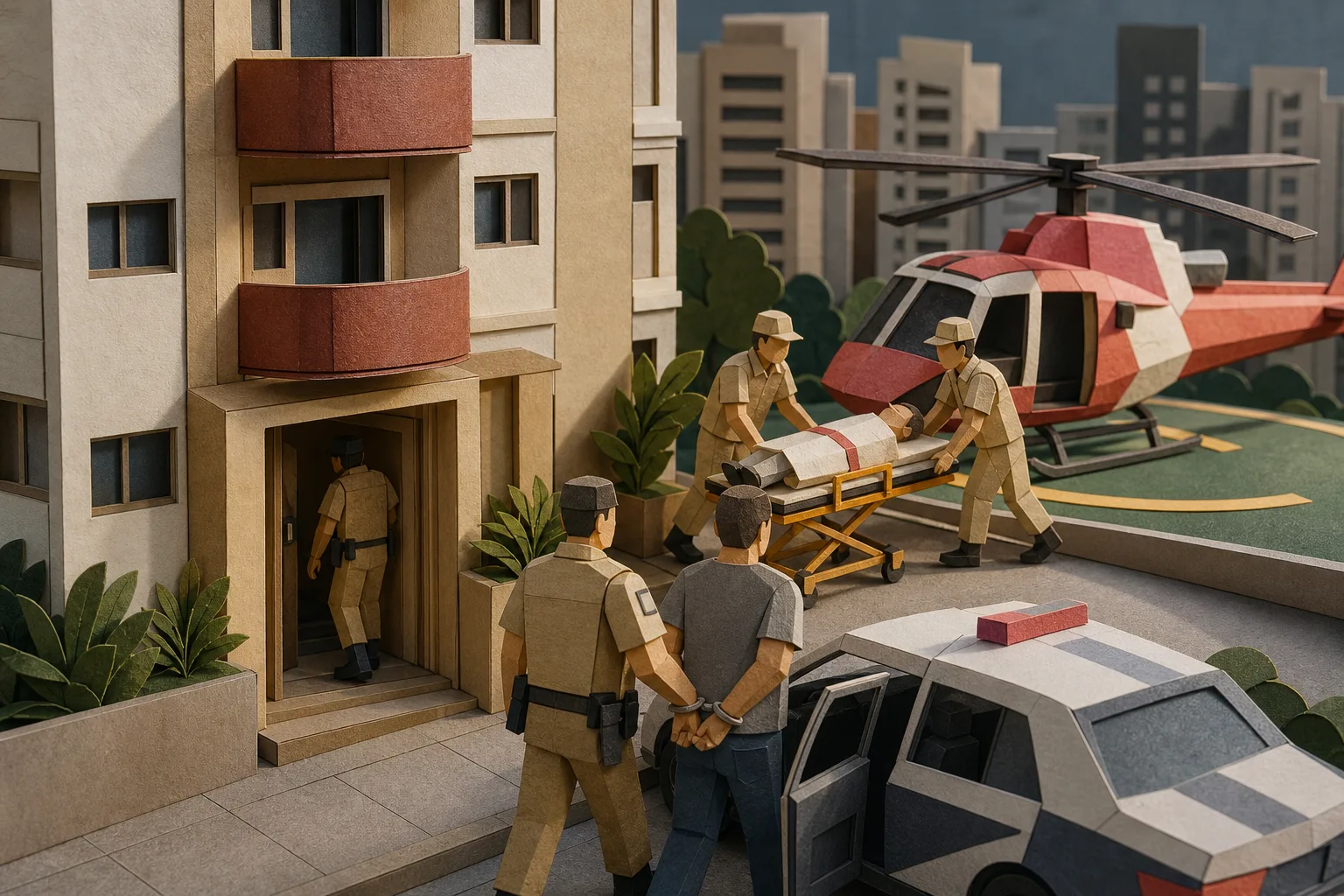 Homem de 32 anos é detido por ferir o próprio pai com golpes de faca em Goiânia
