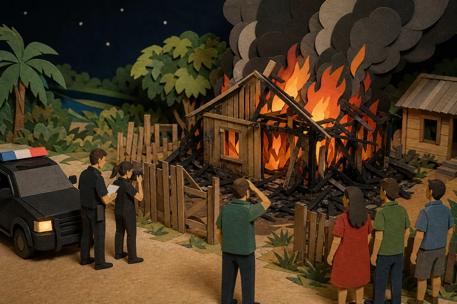 Homem de 71 anos morre durante incêndio em residência no interior do Amapá