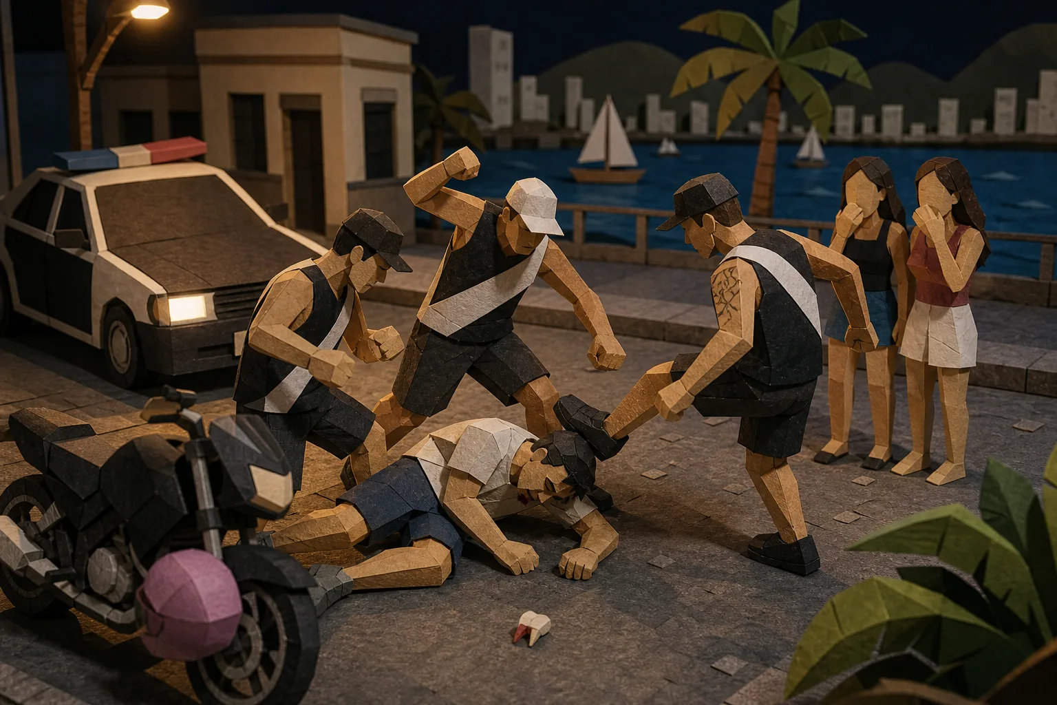 Homem denuncia agressão de membros de torcida organizada do Vasco em Cabo Frio