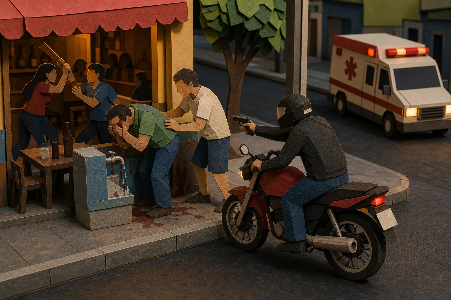 Homem é assassinado por motociclista após confusão em bar de Uberlândia