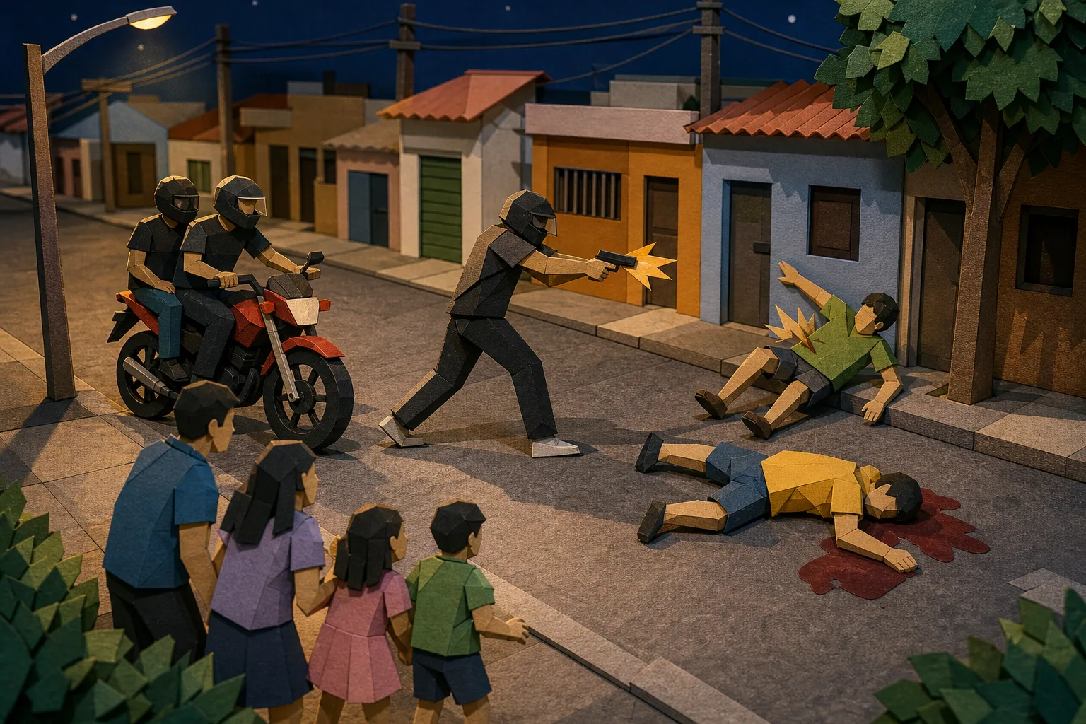 Homem é morto e outro fica ferido após disparos em rua da Grande João Pessoa