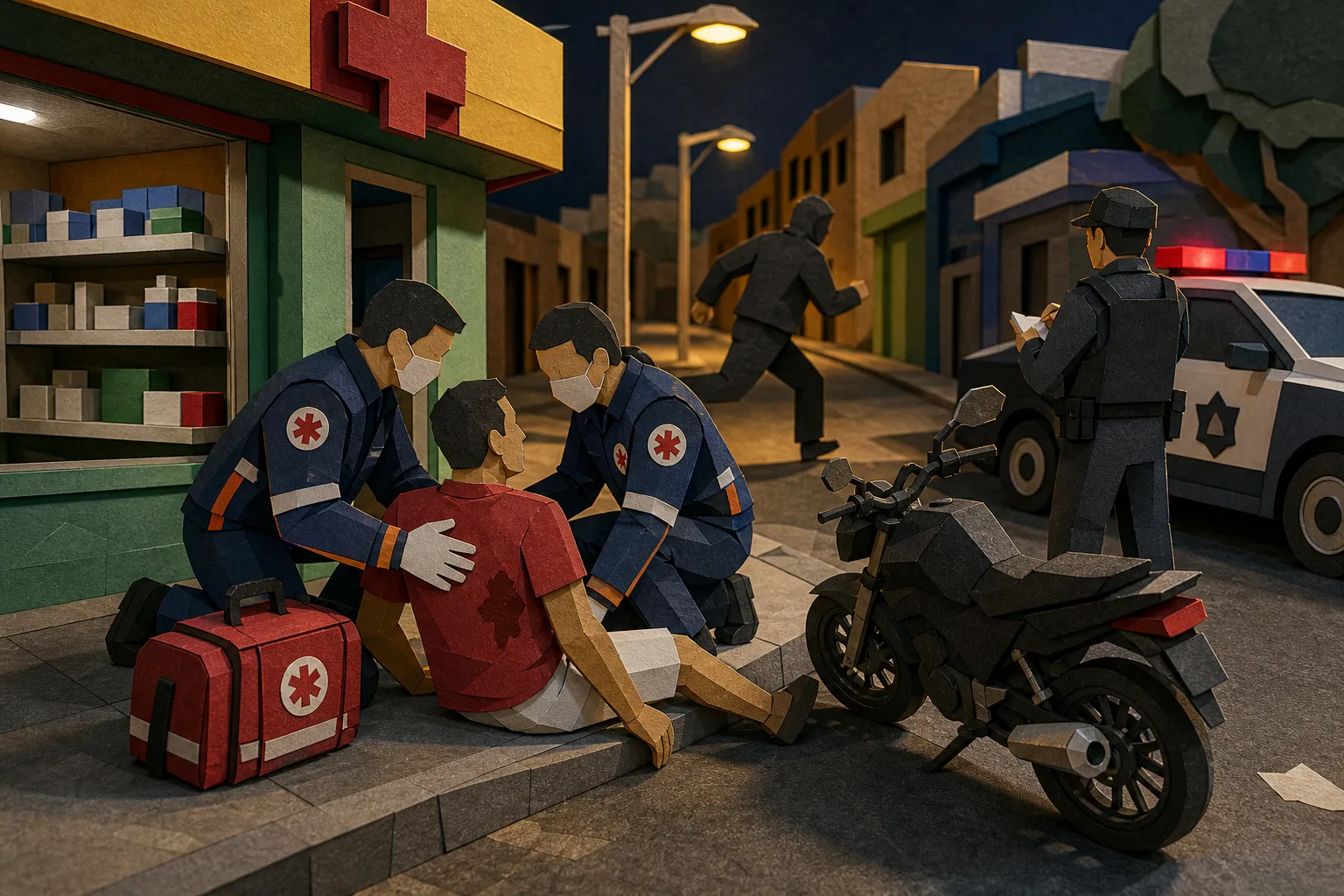 Homem fica ferido por tiro nas costas após desentendimento no bairro Montanhês