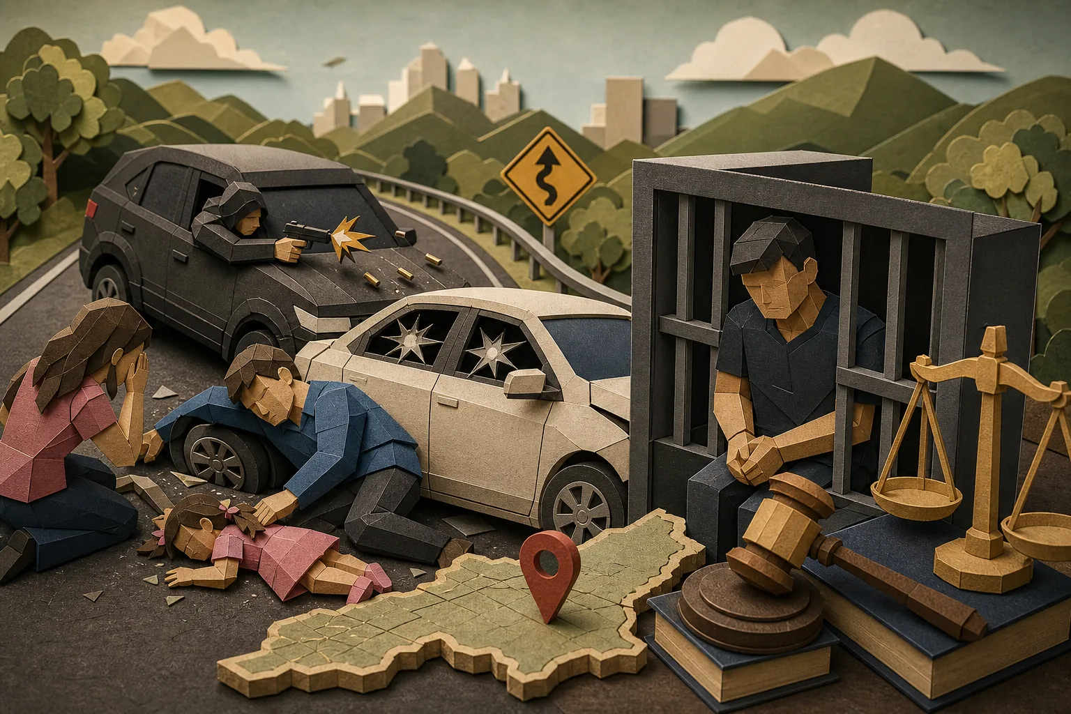 Homem investigado pela morte de pai e criança de 5 anos em Nova Lima segue detido