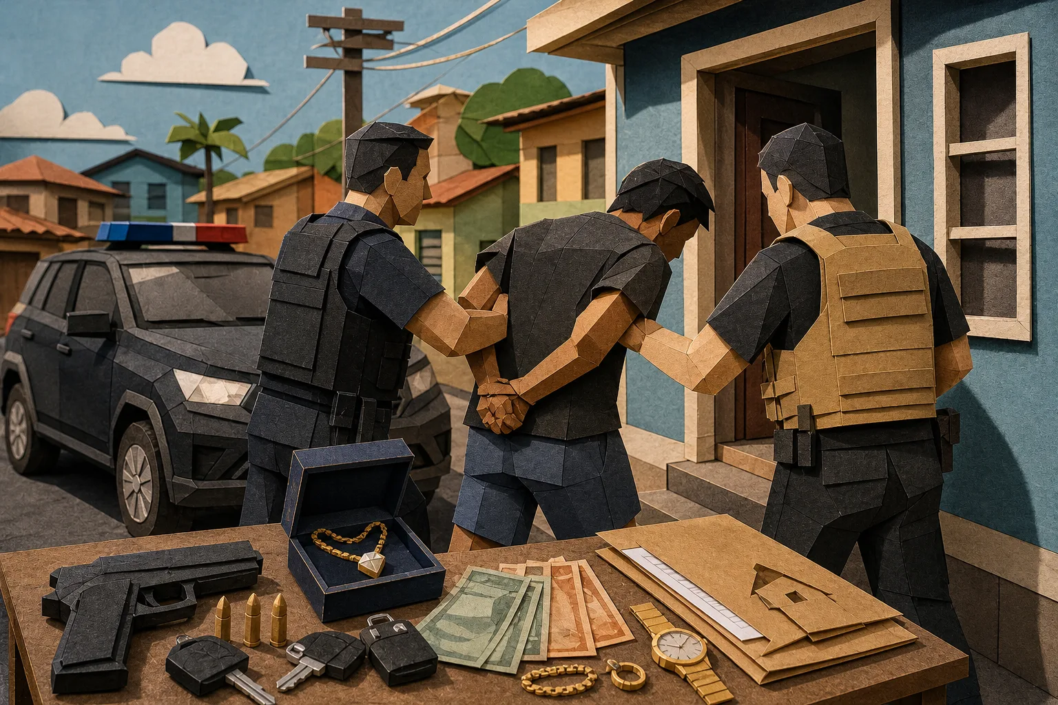 Homem investigado por invasões a imóveis é capturado pela polícia em São Luís