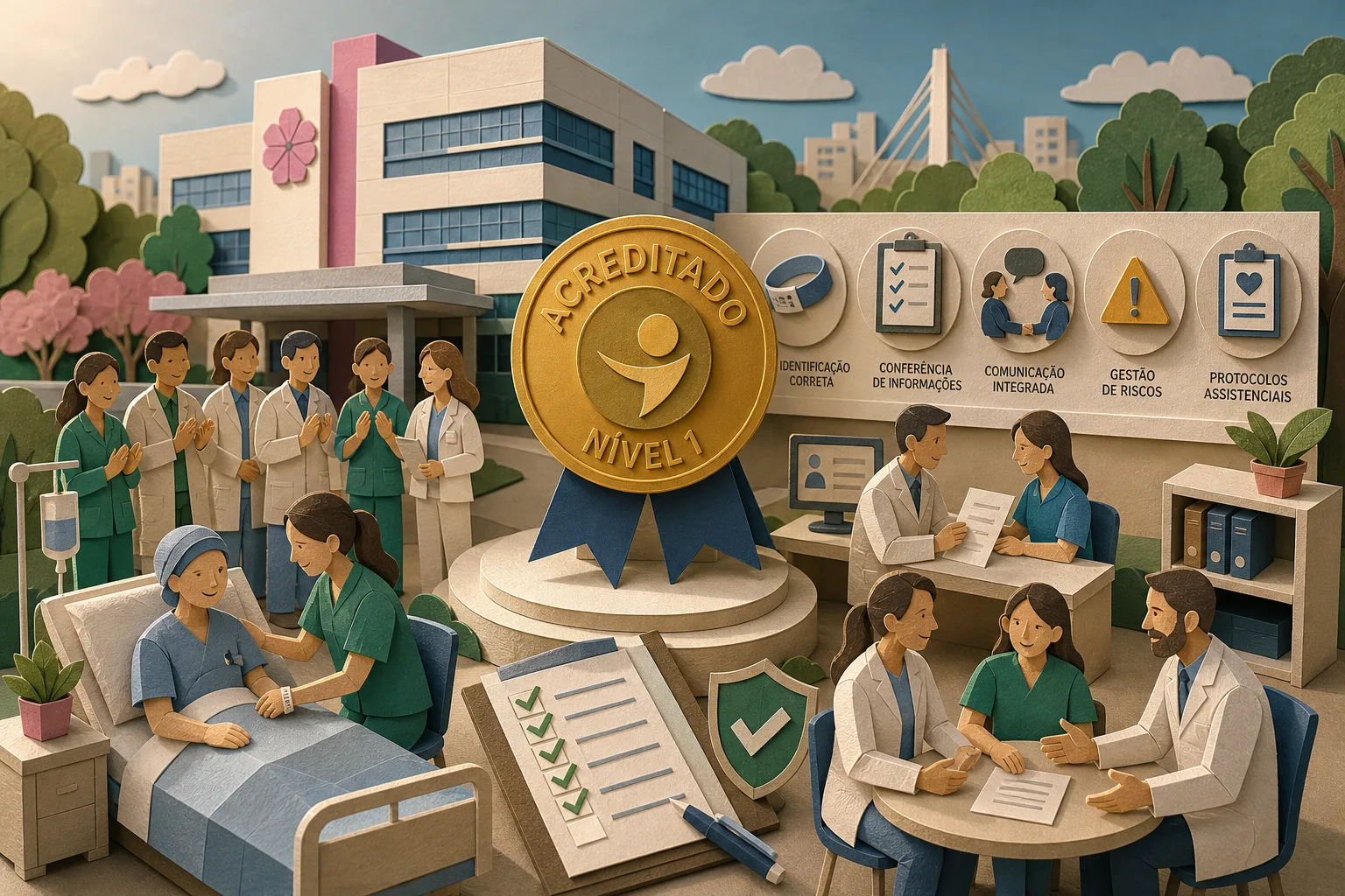 Hospital Erasto Gaertner recebe certificação nacional de qualidade assistencial
