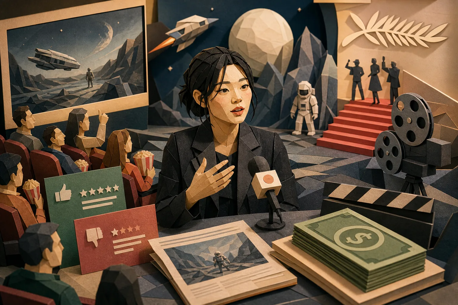 Hoyeon avalia reações divergentes sobre superprodução de ficção científica coreana