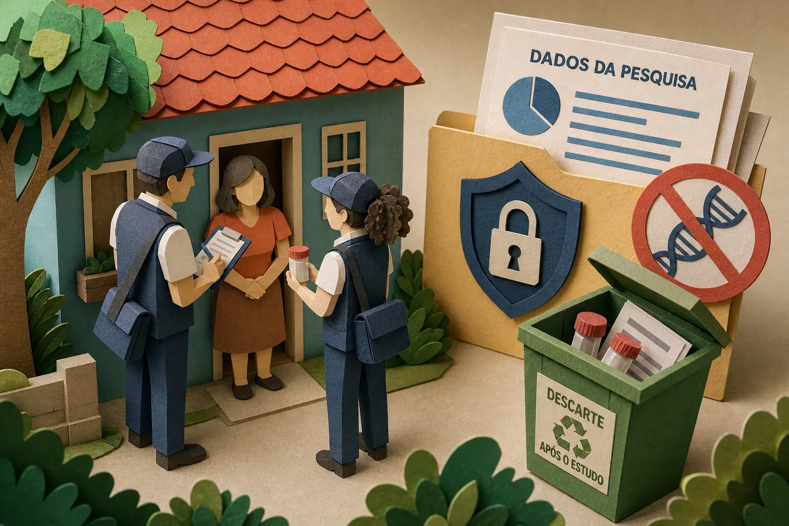 IBGE nega uso de amostras biológicas para criar cadastro genético público