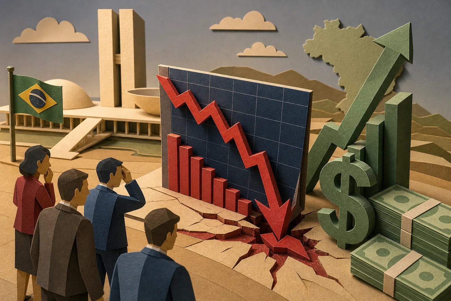 Ibovespa recua mais de 18% na semana e registra quinta maior perda de sua história